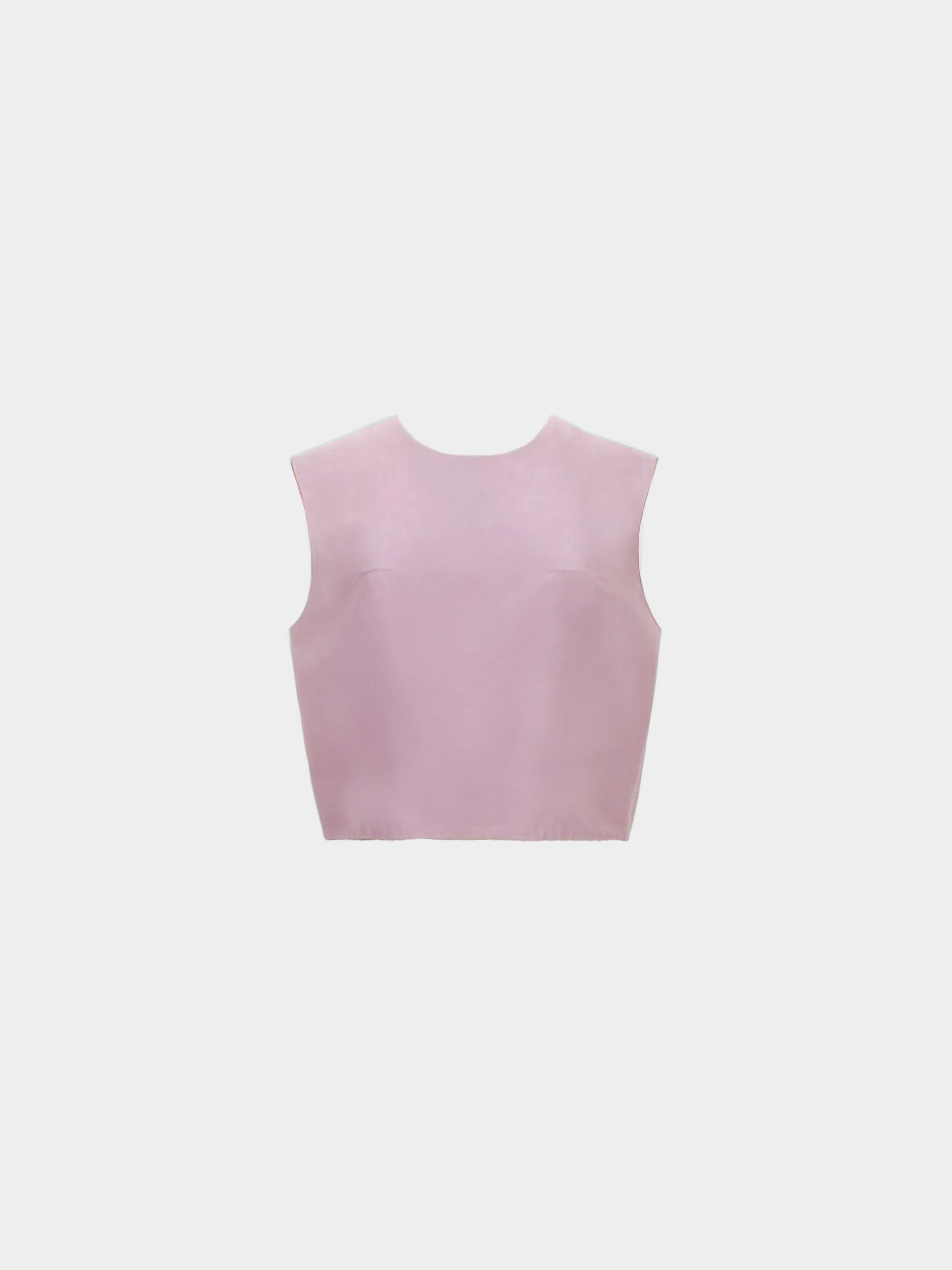 Prada 2000s Rare Pink Nylon Tank Top and Skirt Set - Image 5