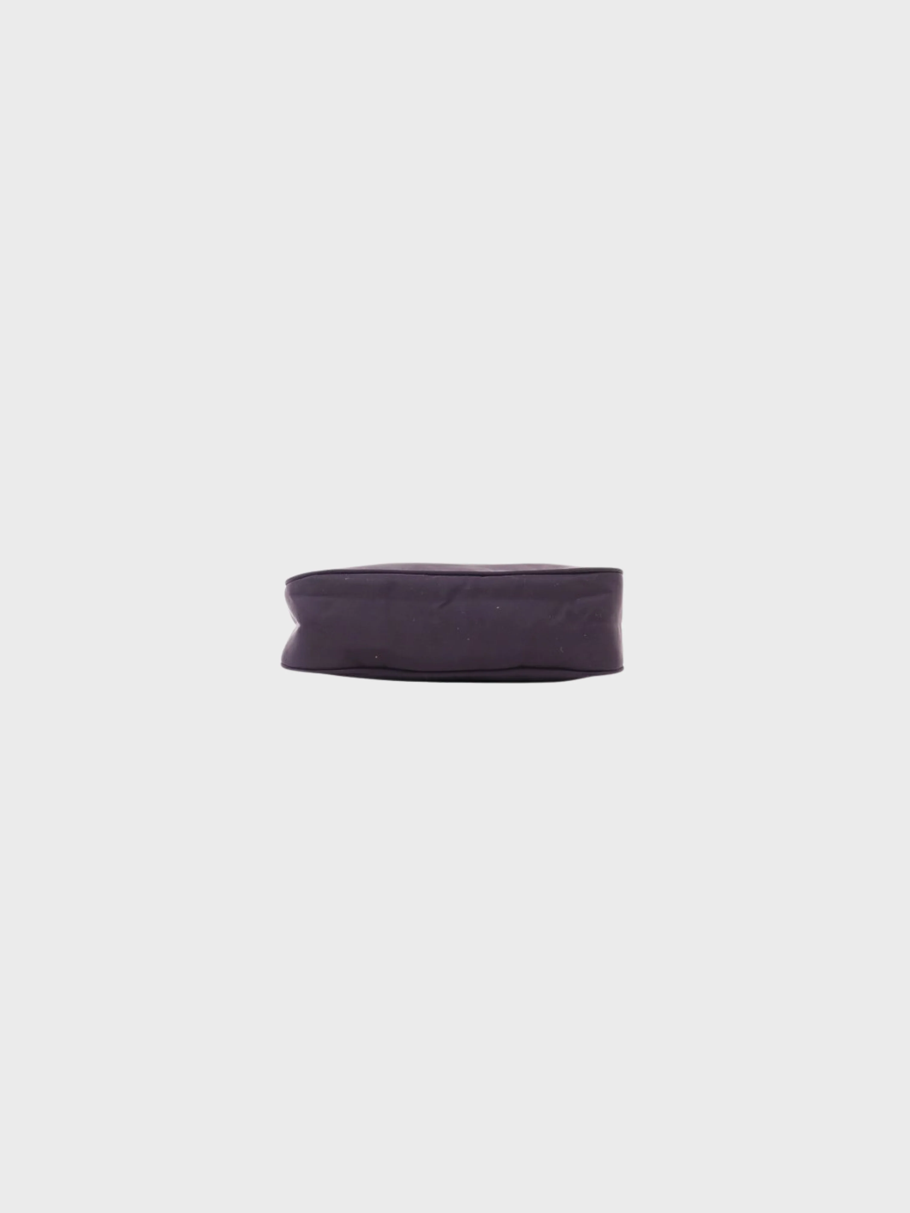 Prada 2000s Purple Triangle Logo Nylon Handbag - Image 4