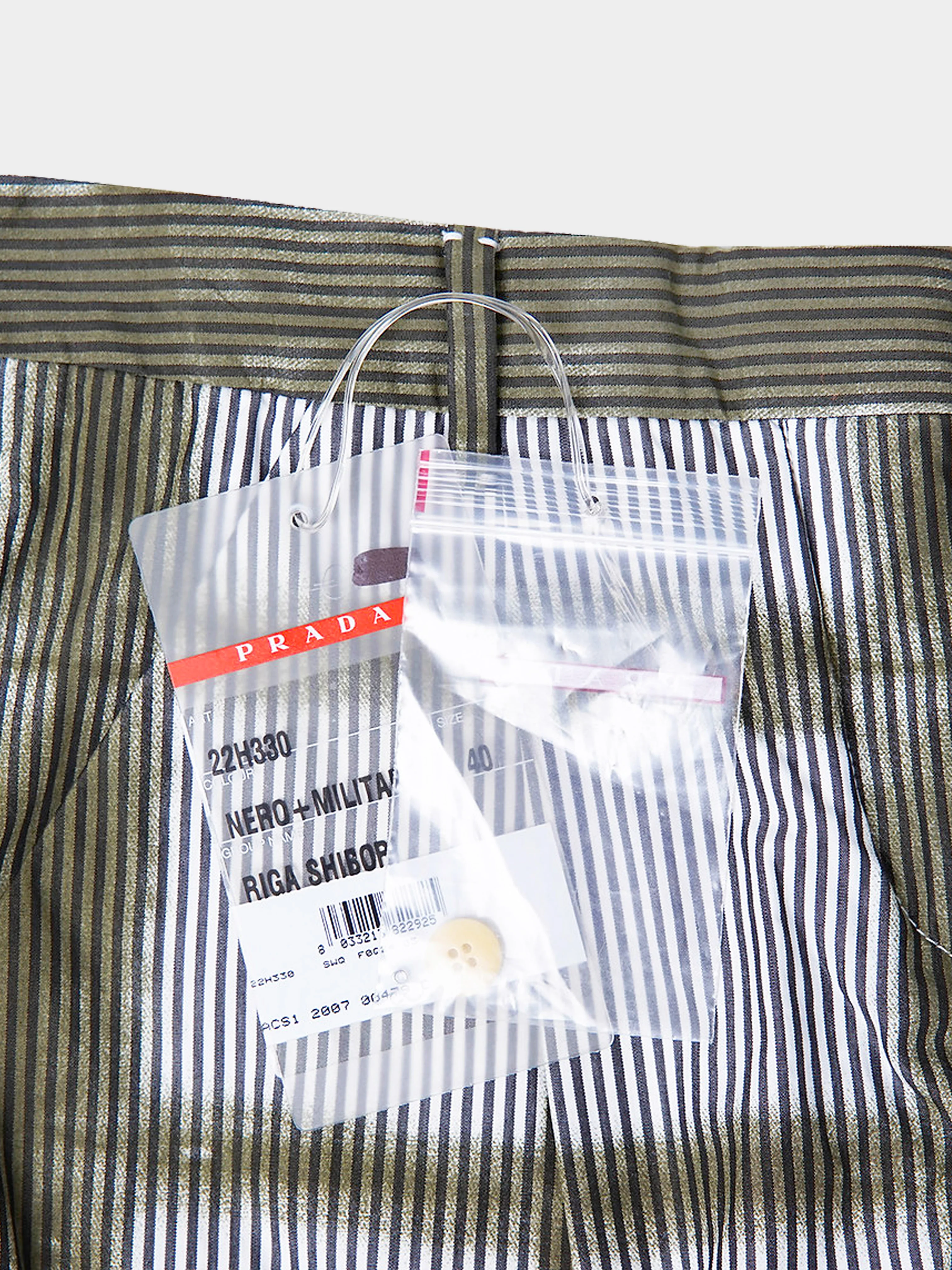 Prada 2007 Blue and White Stripe Spray Paint Set - Image 6