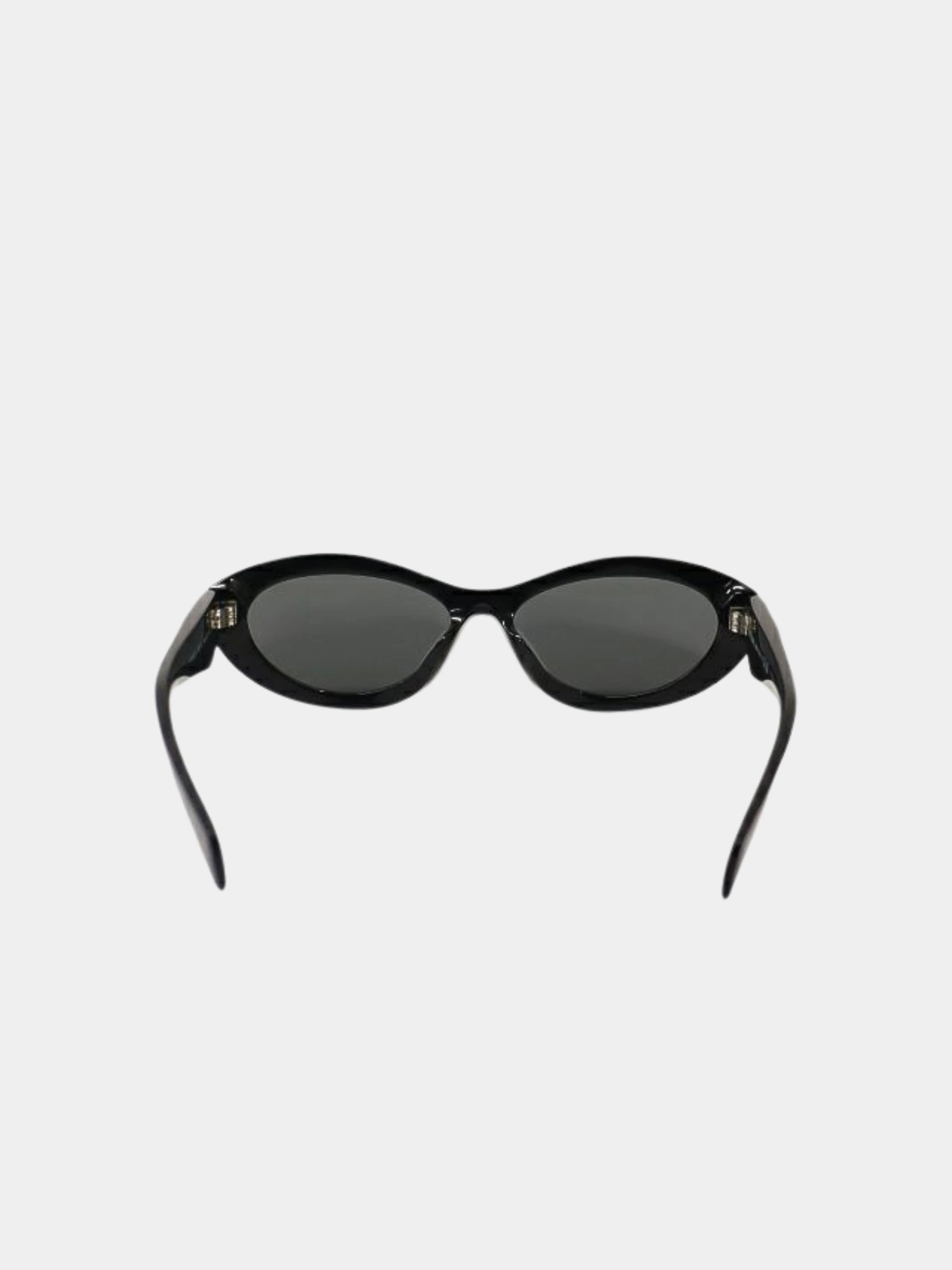Prada 2010s Black Symbol Sunglasses - Image 2