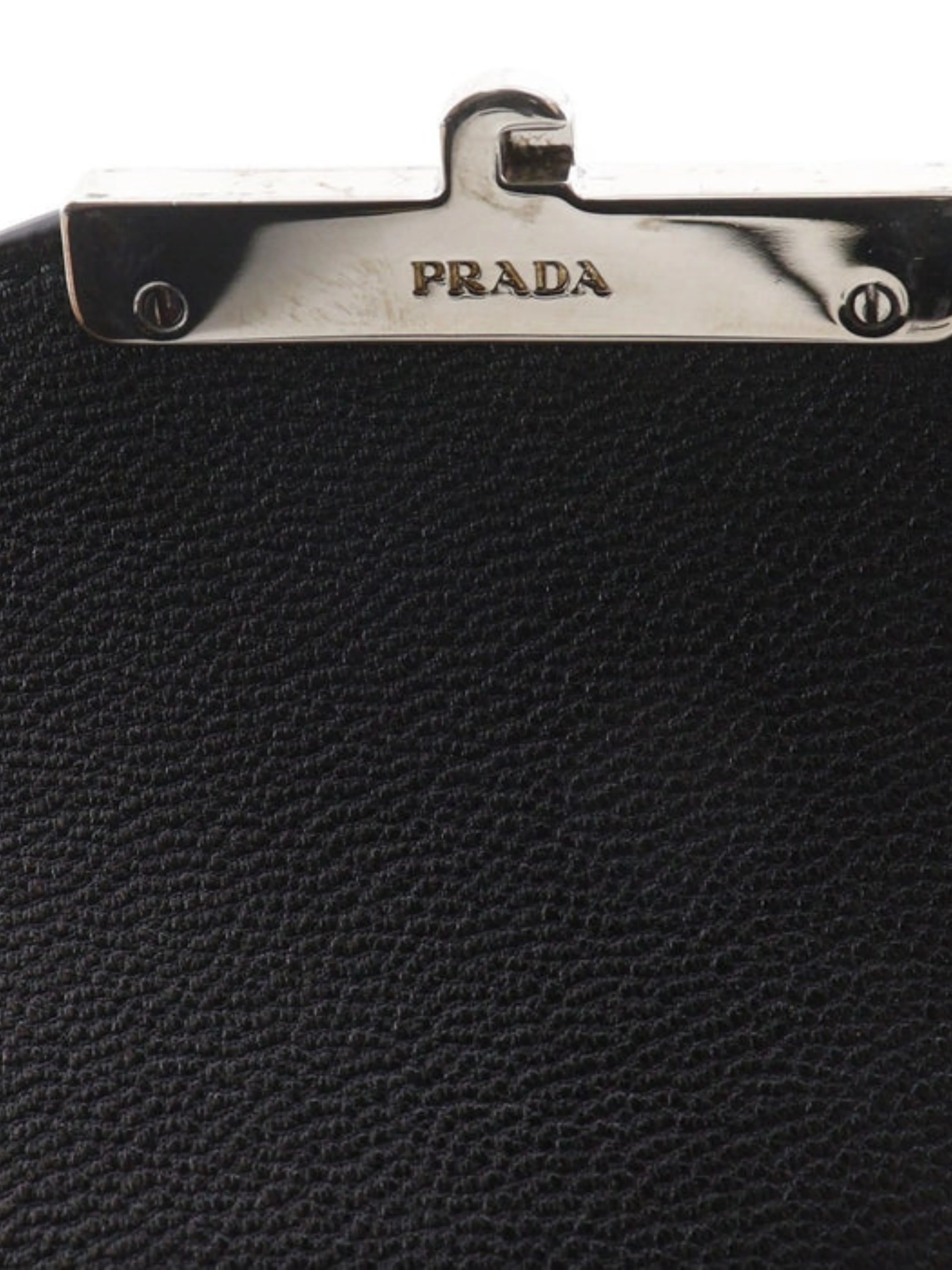 Prada 2010s Red Orange Saffiano Leather 2WAY Clutch Shoulder Bag - Image 5