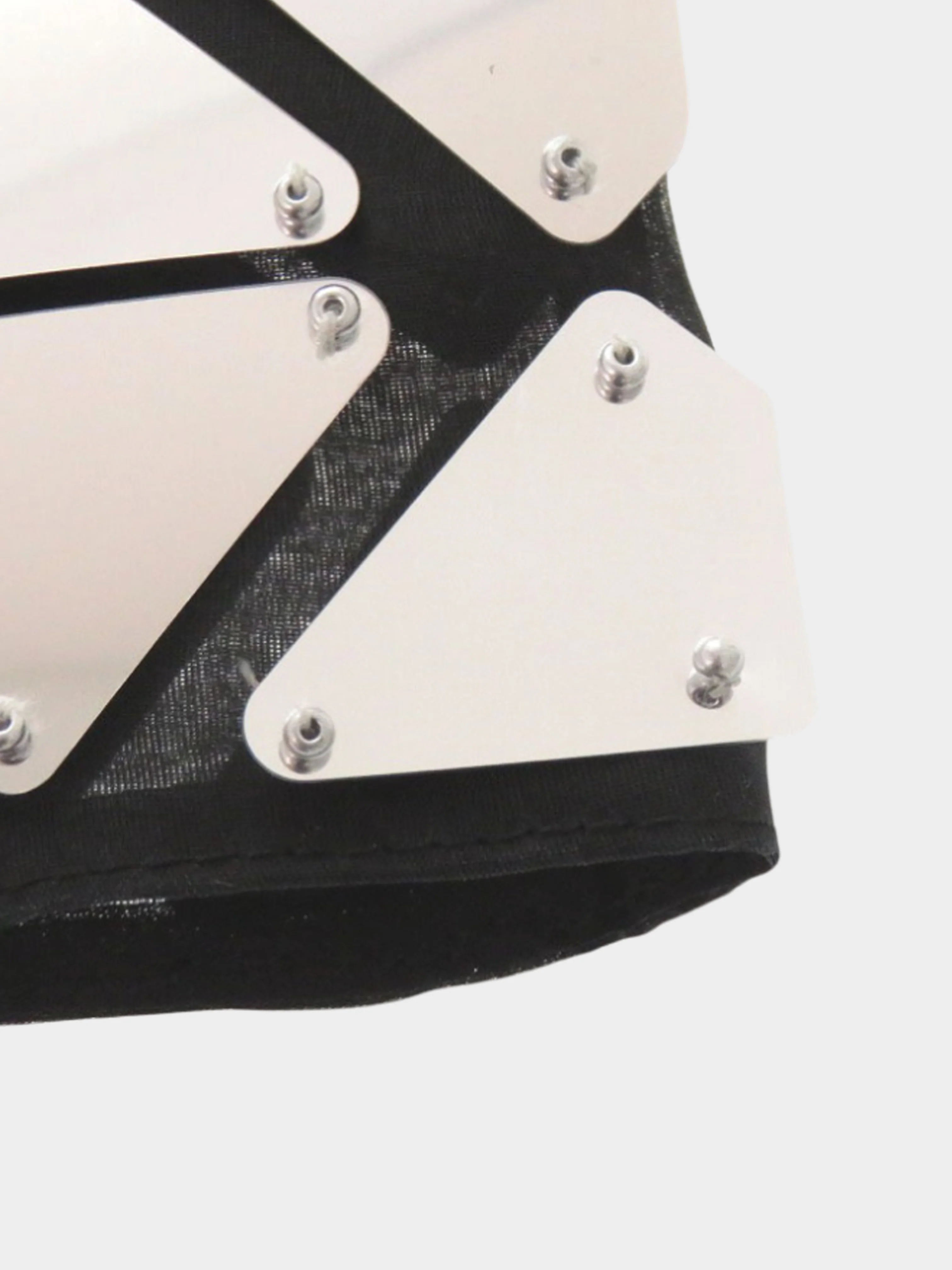 Prada 2022 Silver Paillette-embellished Organza Mini Skirt - Image 2