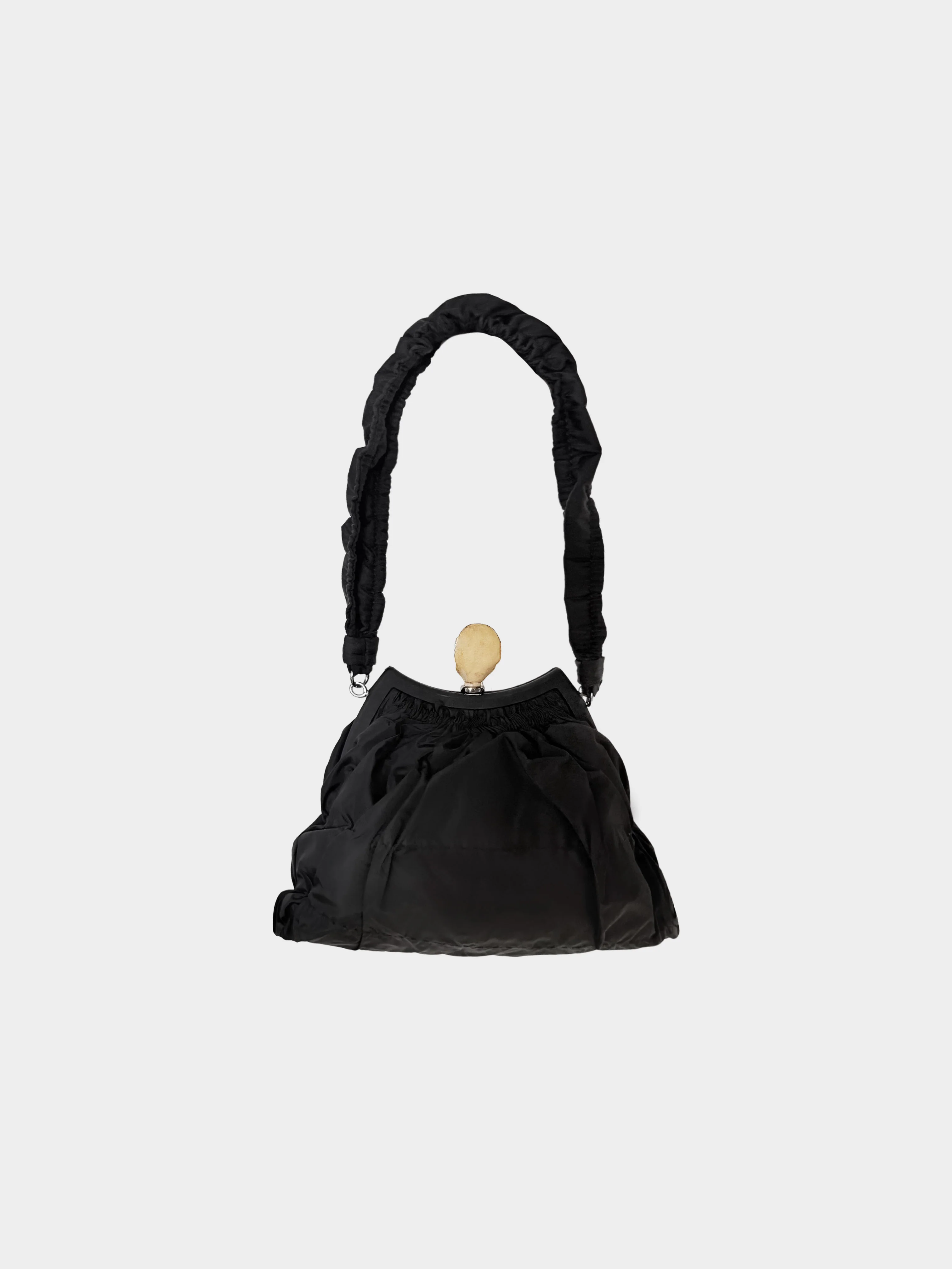 Prada SS 2024 Black Nylon 1913 Mythological Creature Bag - Image 2