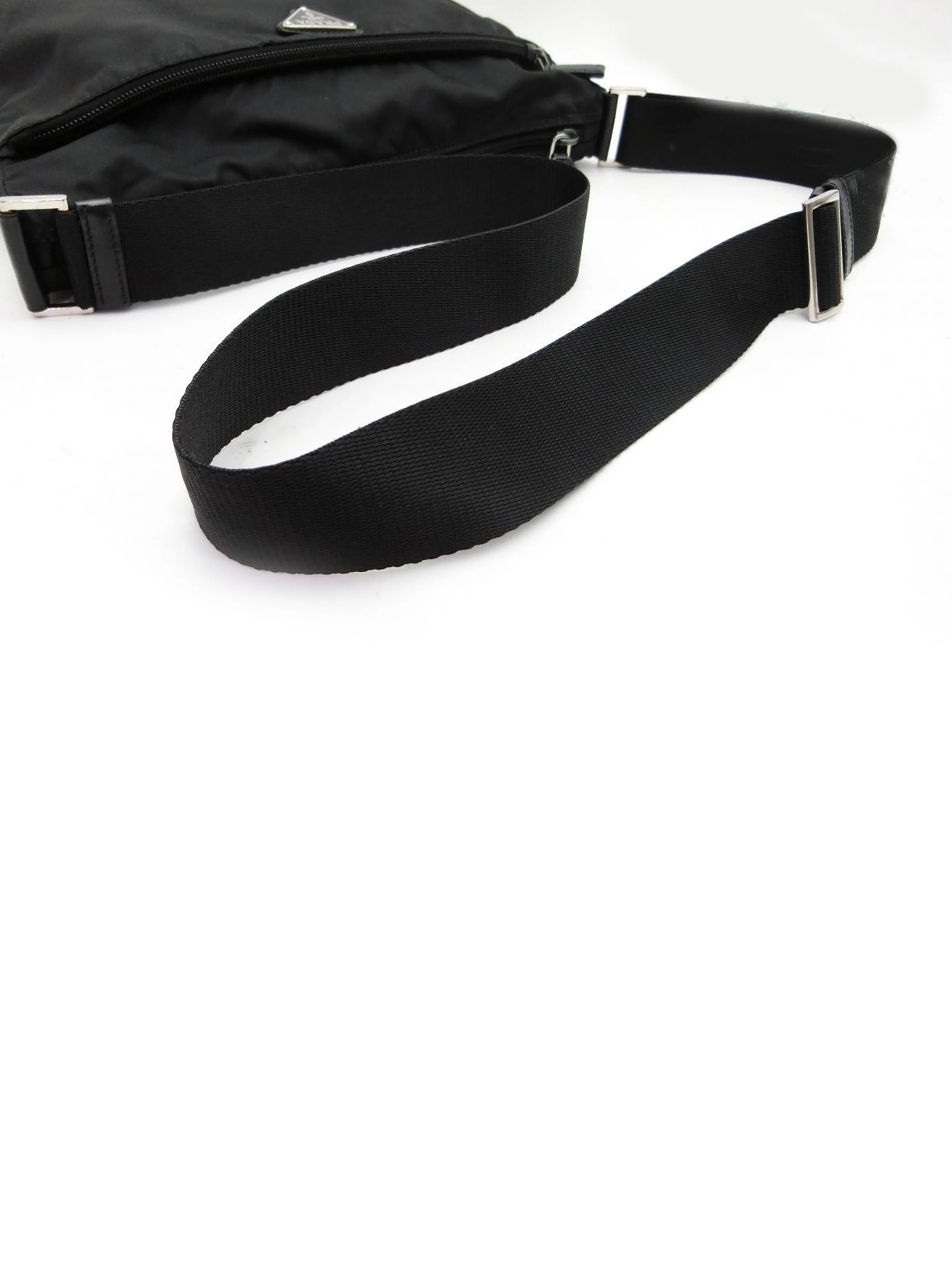 Prada 2000s Black Nylon Handbag - Image 3