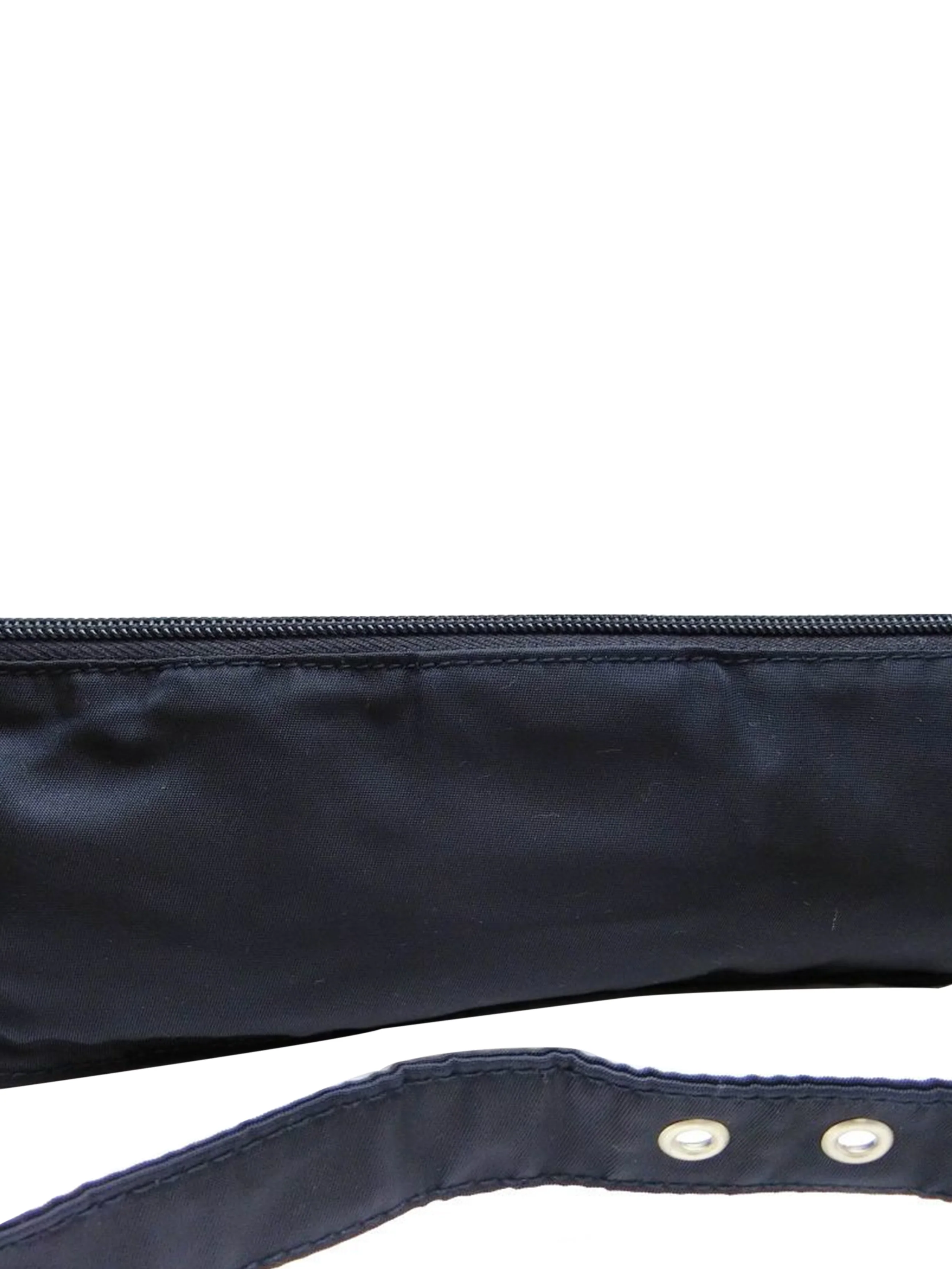 Prada 2000s Black Nylon Mini Waist Bag - Image 4