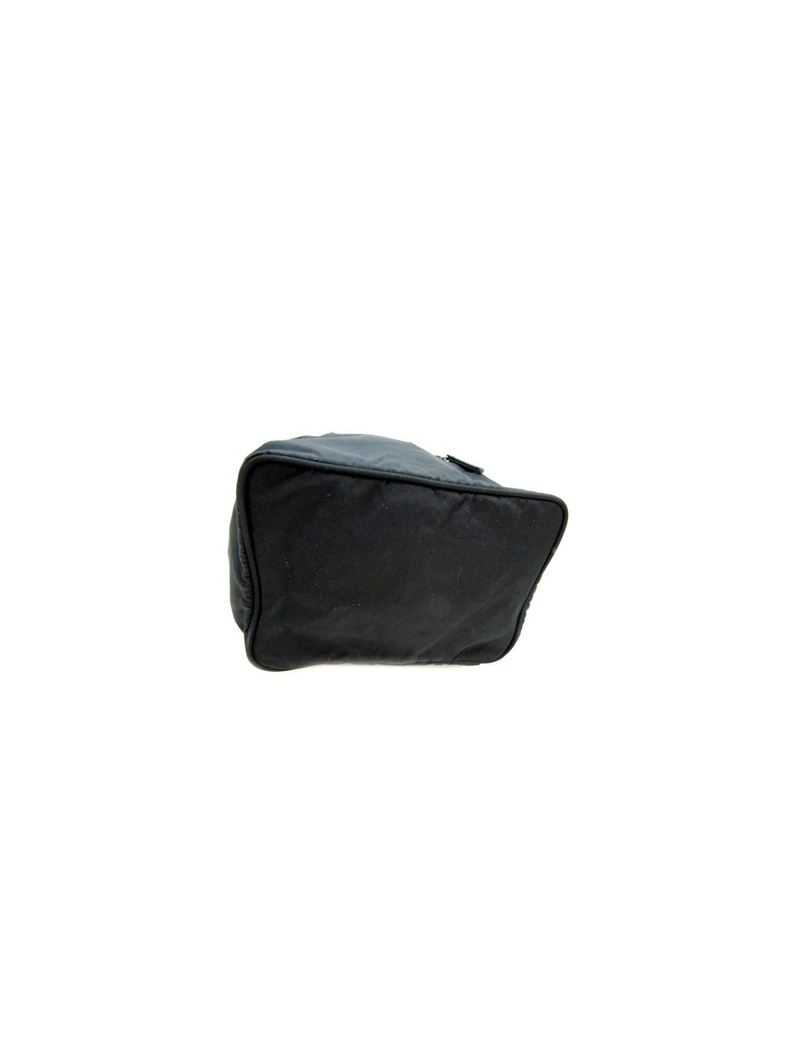 Prada 2000s Nylon Black Vanity Bag - Image 4