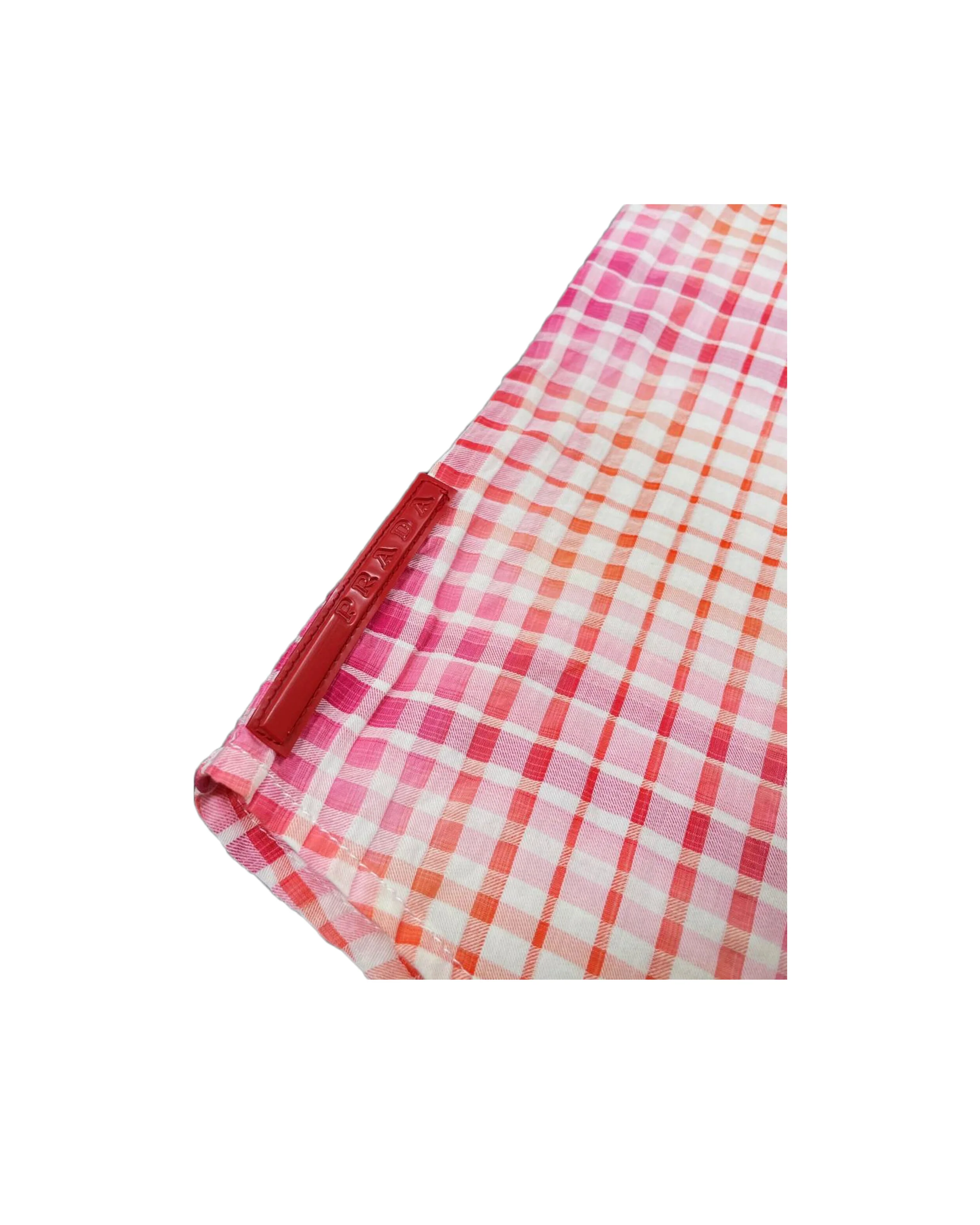 Prada 2000s Plaid Shortsleeve Cotton Shirt - Image 3