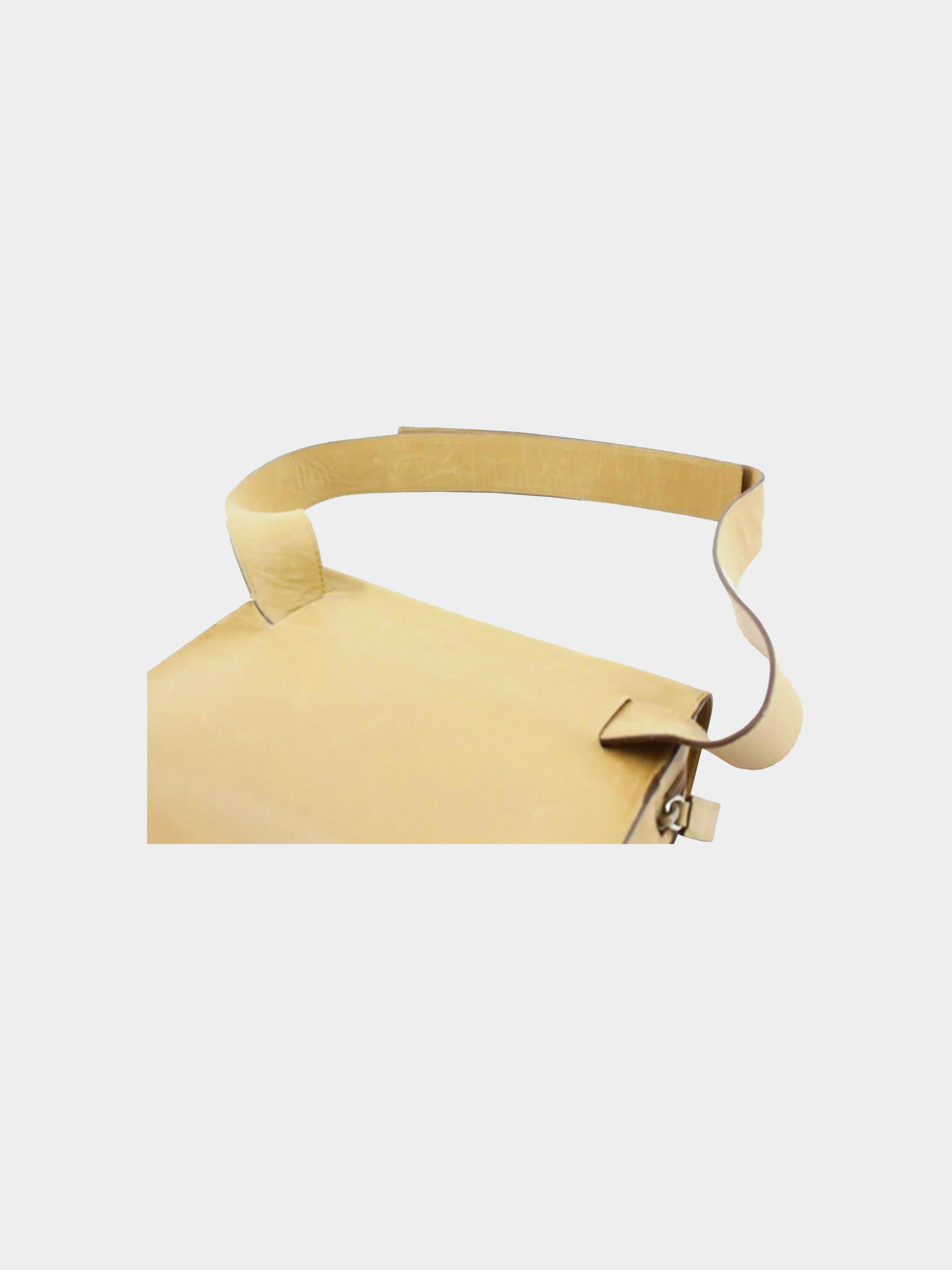 Prada Rare Metal and Leather 2002 Waist Bag - Image 2