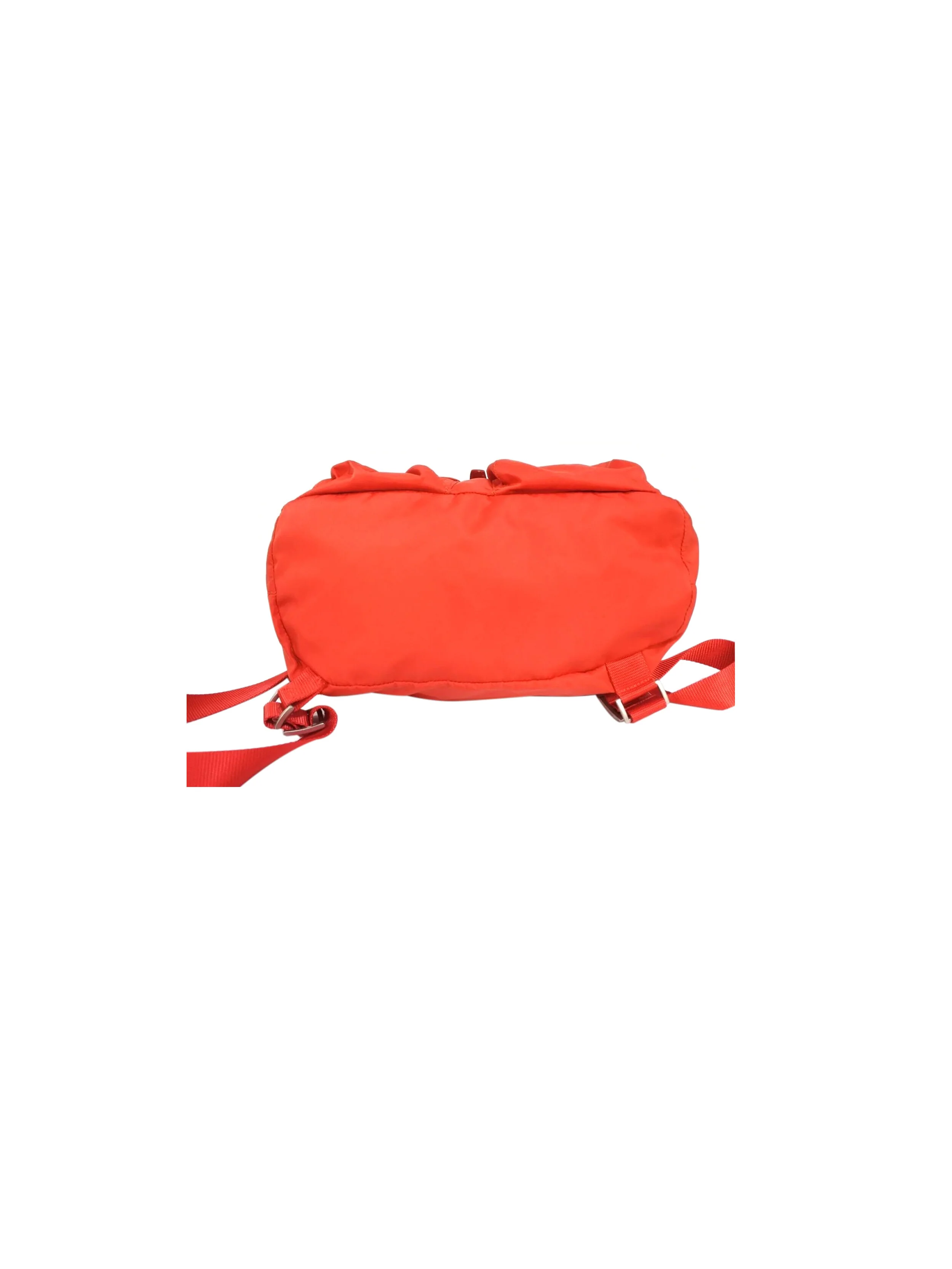 Prada Red Nylon Backpack - Image 3