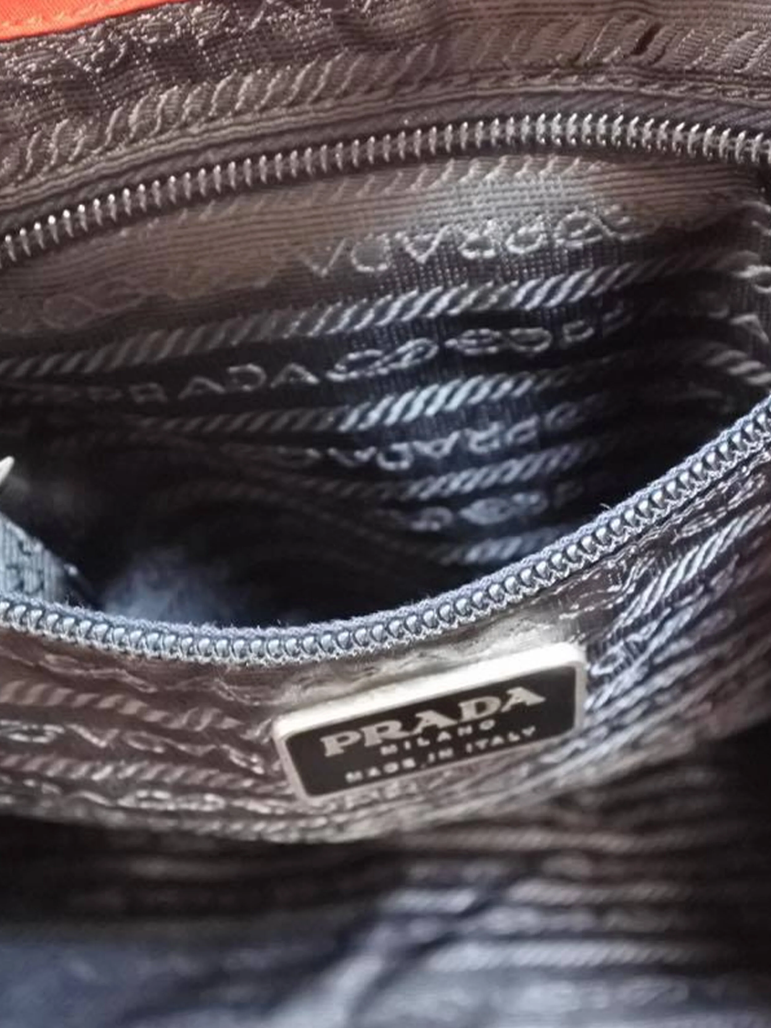 Prada Red Nylon Backpack - Image 4
