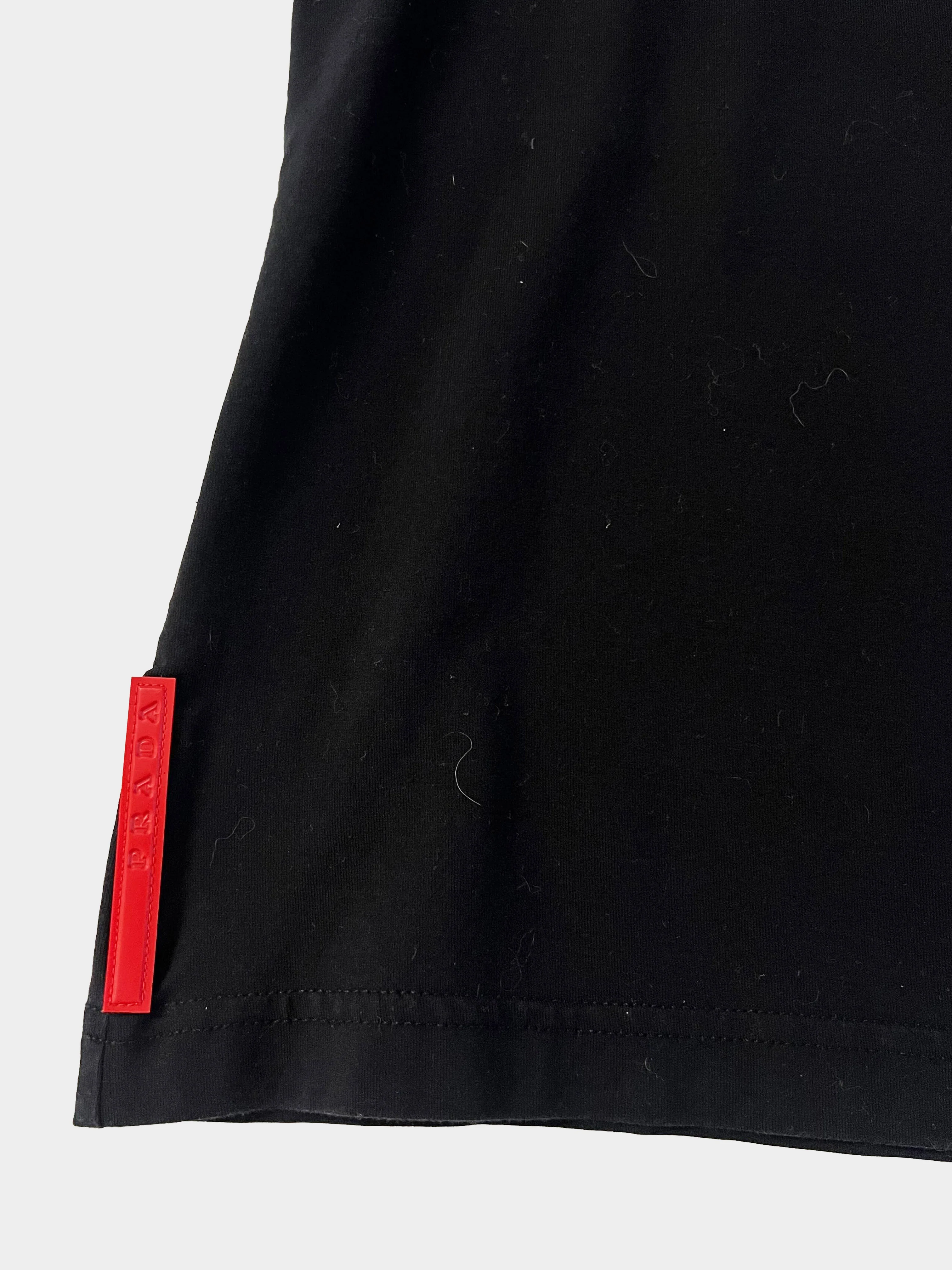 Prada Sport 2000s Black Quarter Zip Shirt - Image 4