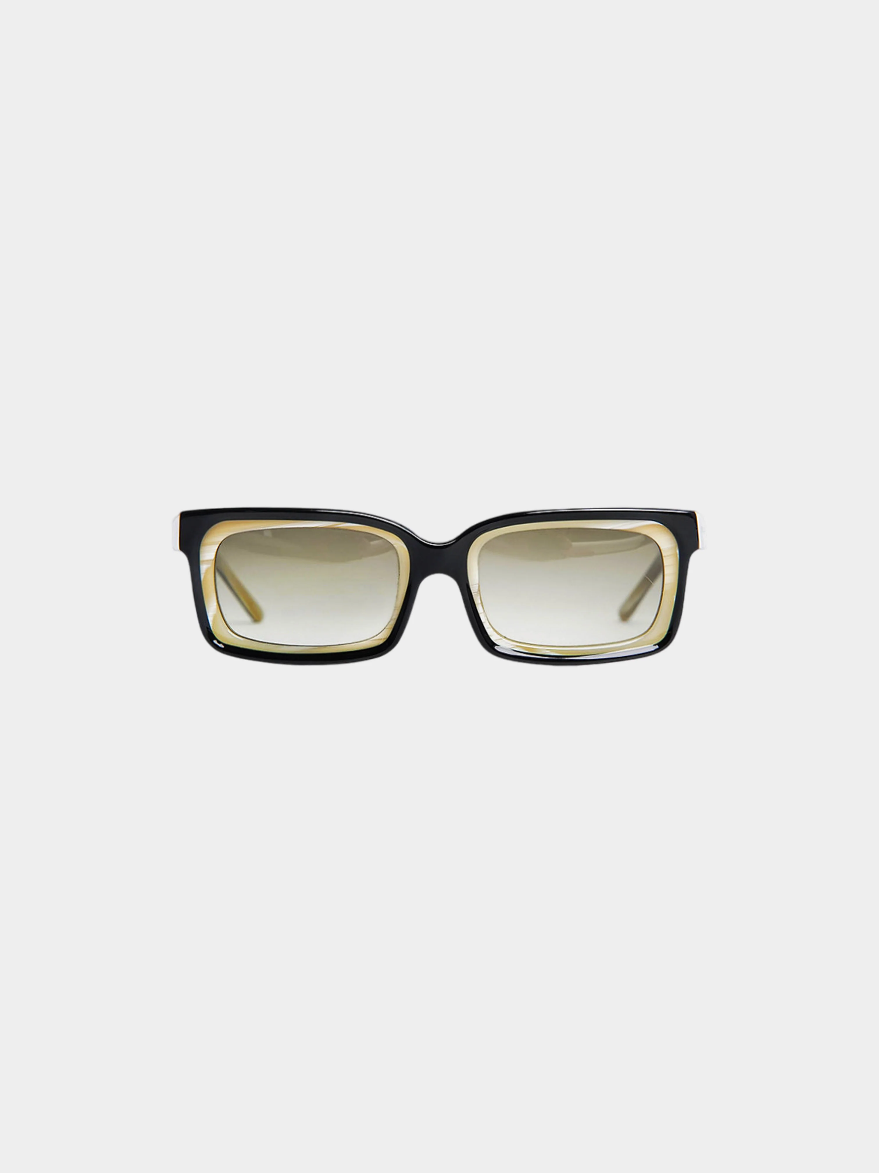 Prada SS 2001 Rare Bi-color Black and Beige Sunglasses - Image 2