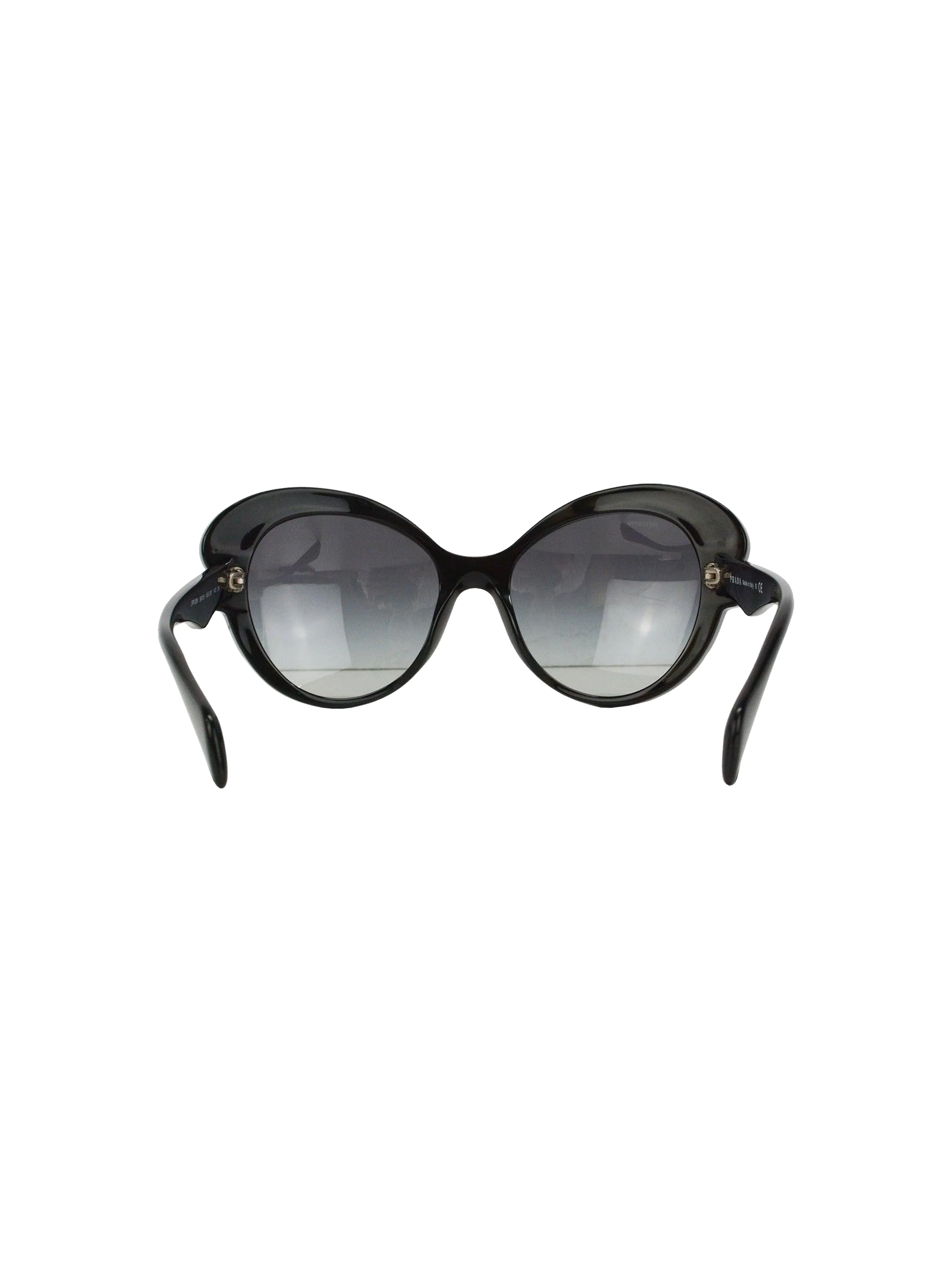 Prada 2010s Baroque Cat Eye Sunglasses - Image 3