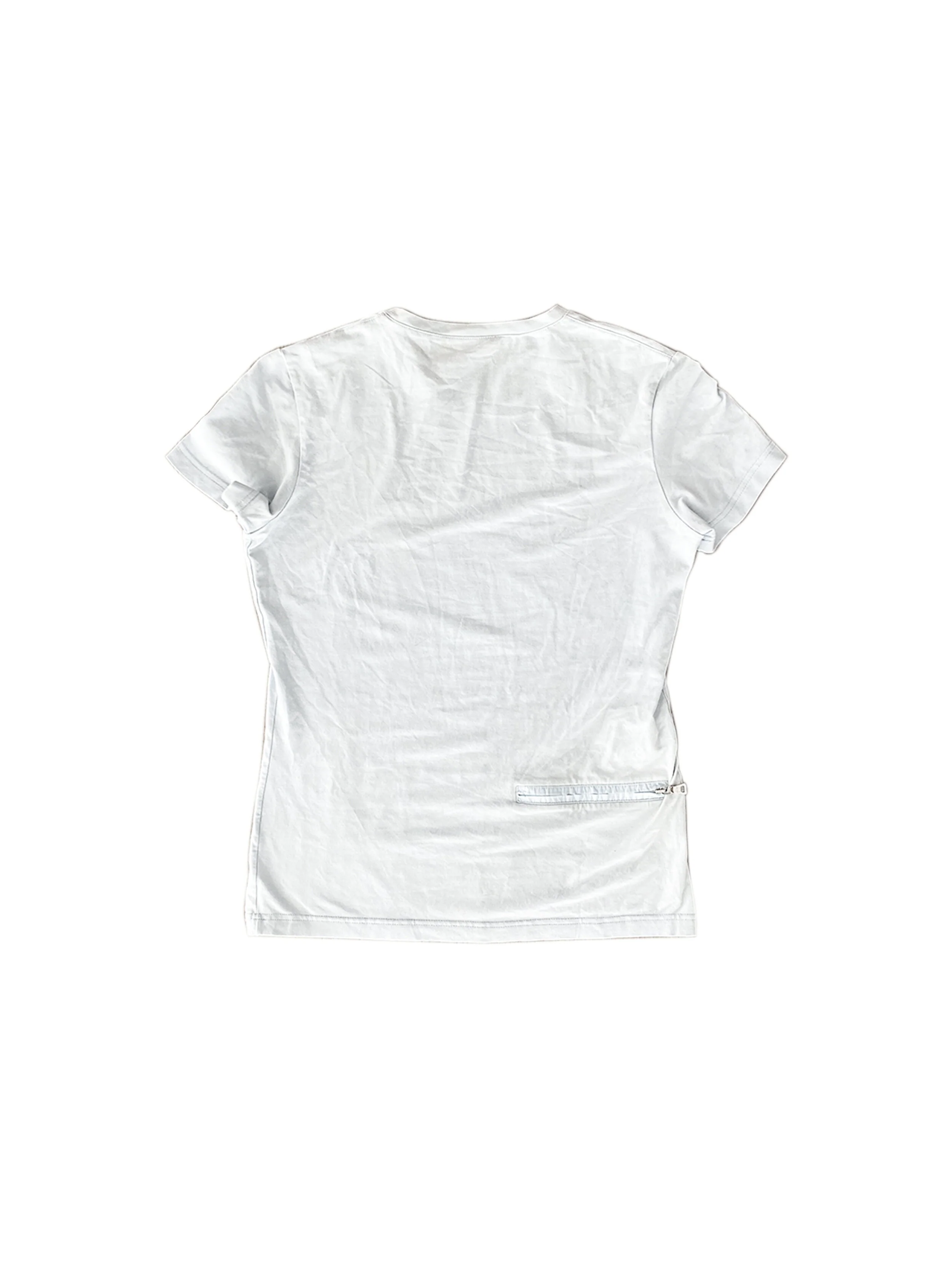 Prada 2000s Sports Light Blue Stretch Shirt - Image 2