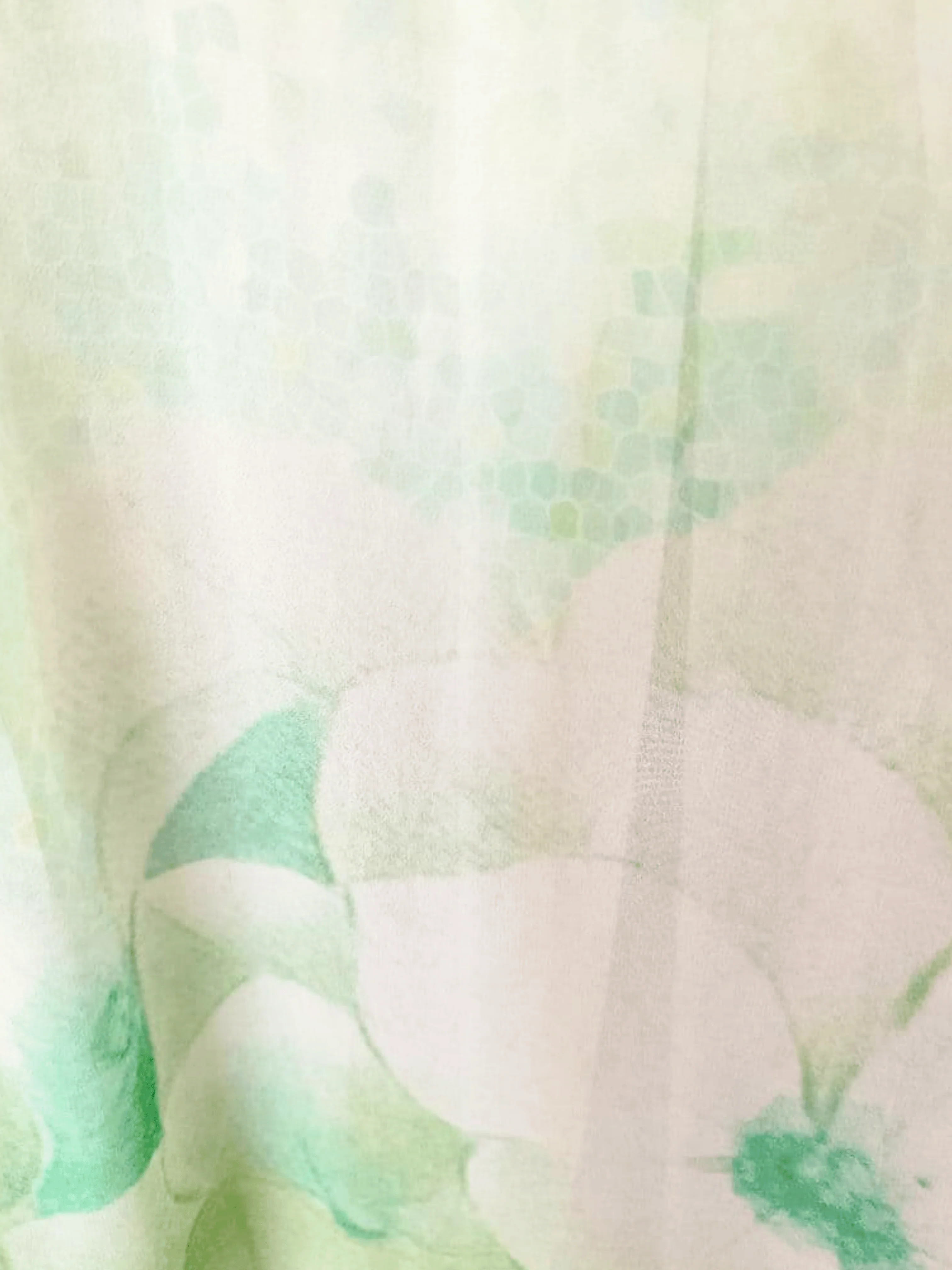 Roberto Cavalli Class 2000s Green Floral Silk Maxi Dress - Image 4