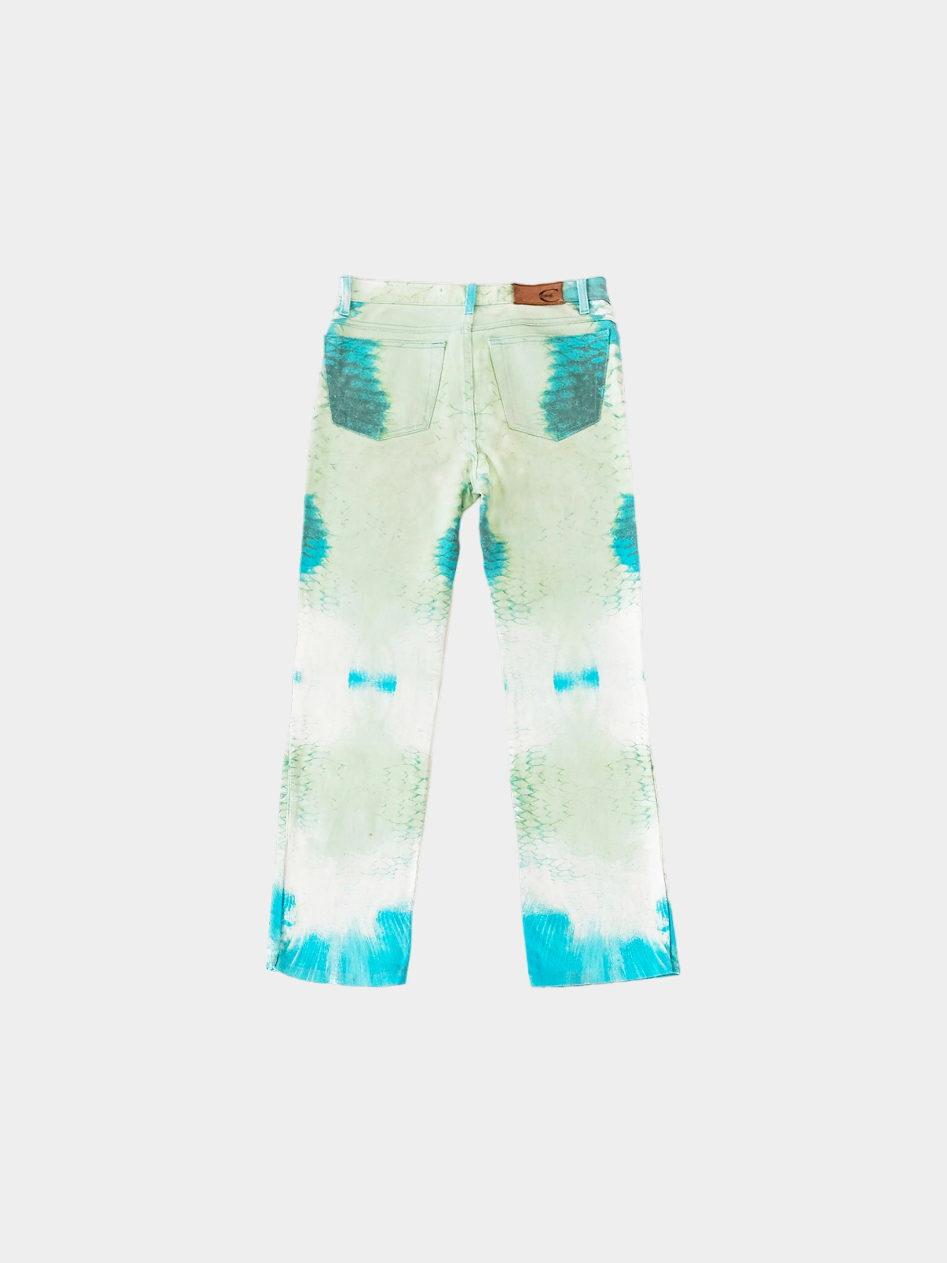 Roberto Cavalli Just Cavalli Early 2000s Python Print Pants - Image 2