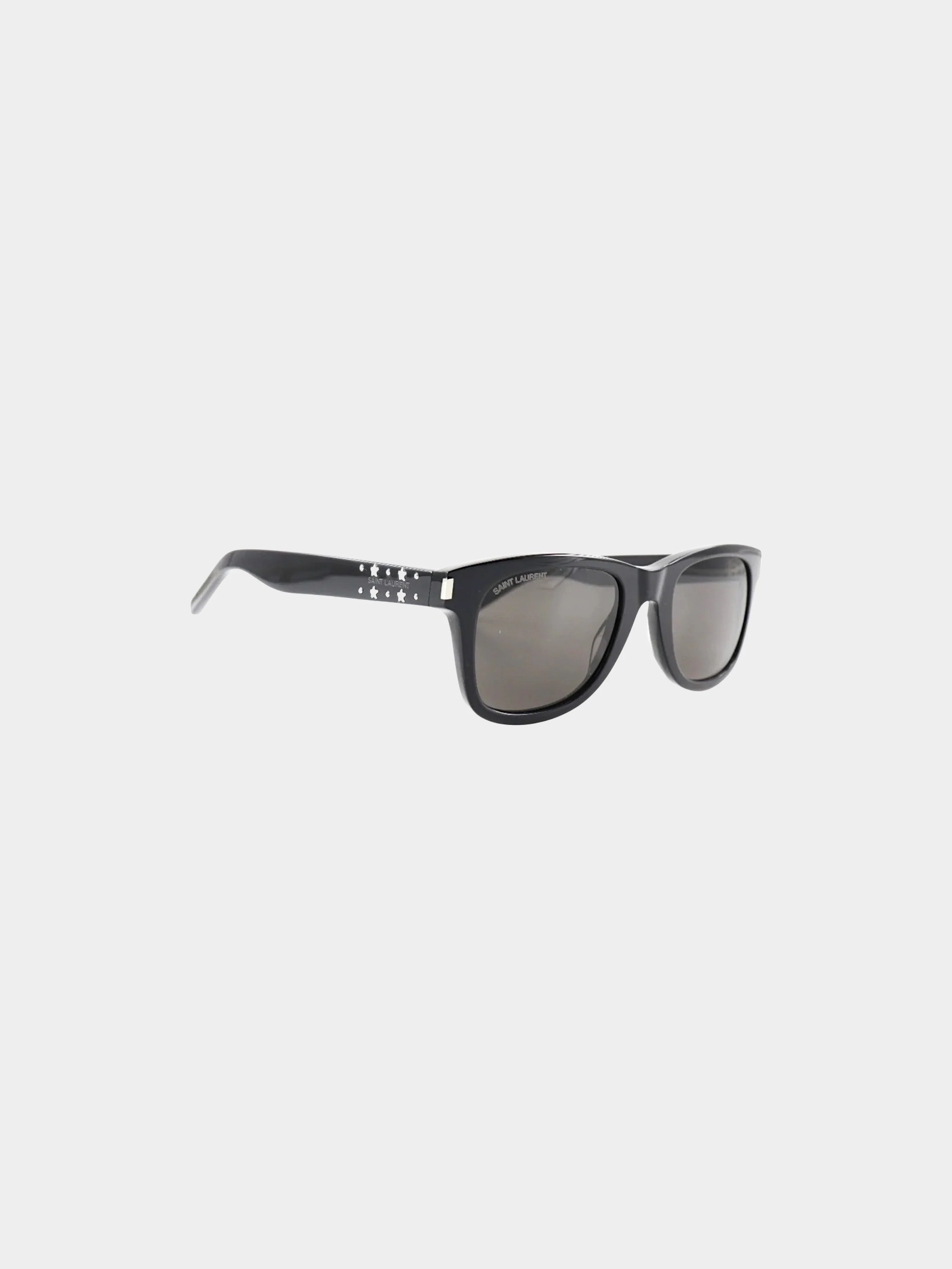 Yves Saint Laurent FW 2015 Black Square Sunglasses