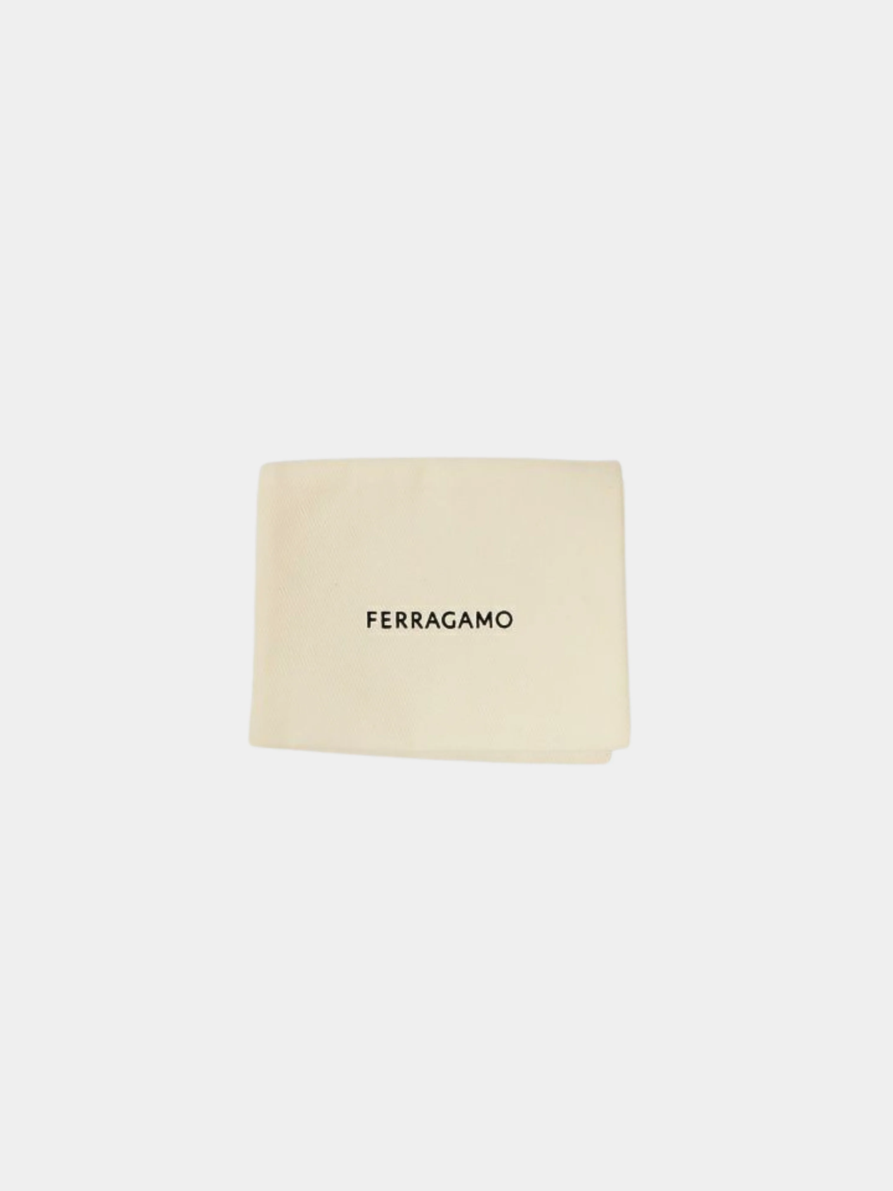 Salvatore Ferragamo 2000s Gold Gancini Rhinestone Necklace - Image 4