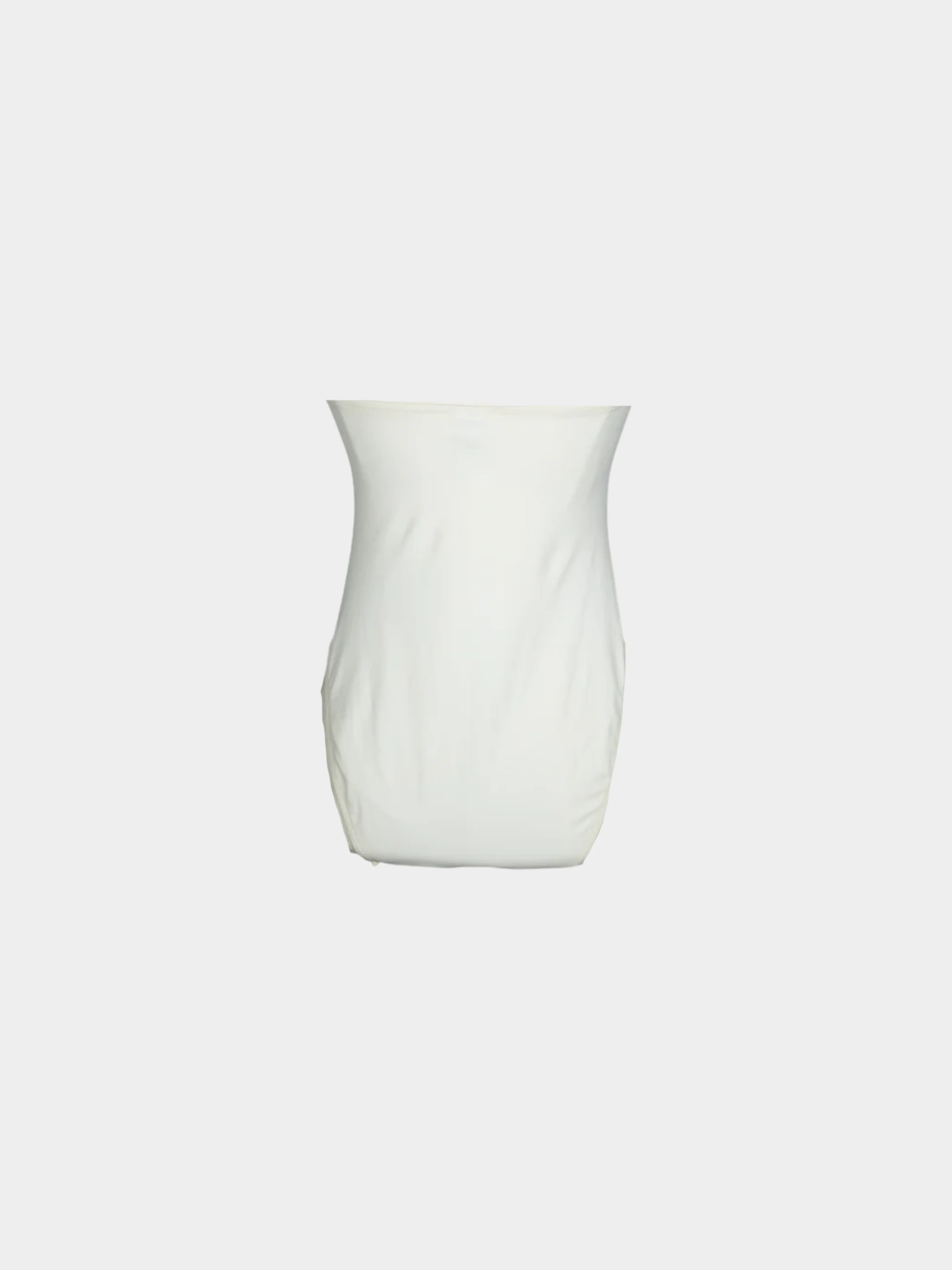 Versace 2000s White Floral Bustier Bodysuit Top - Image 2