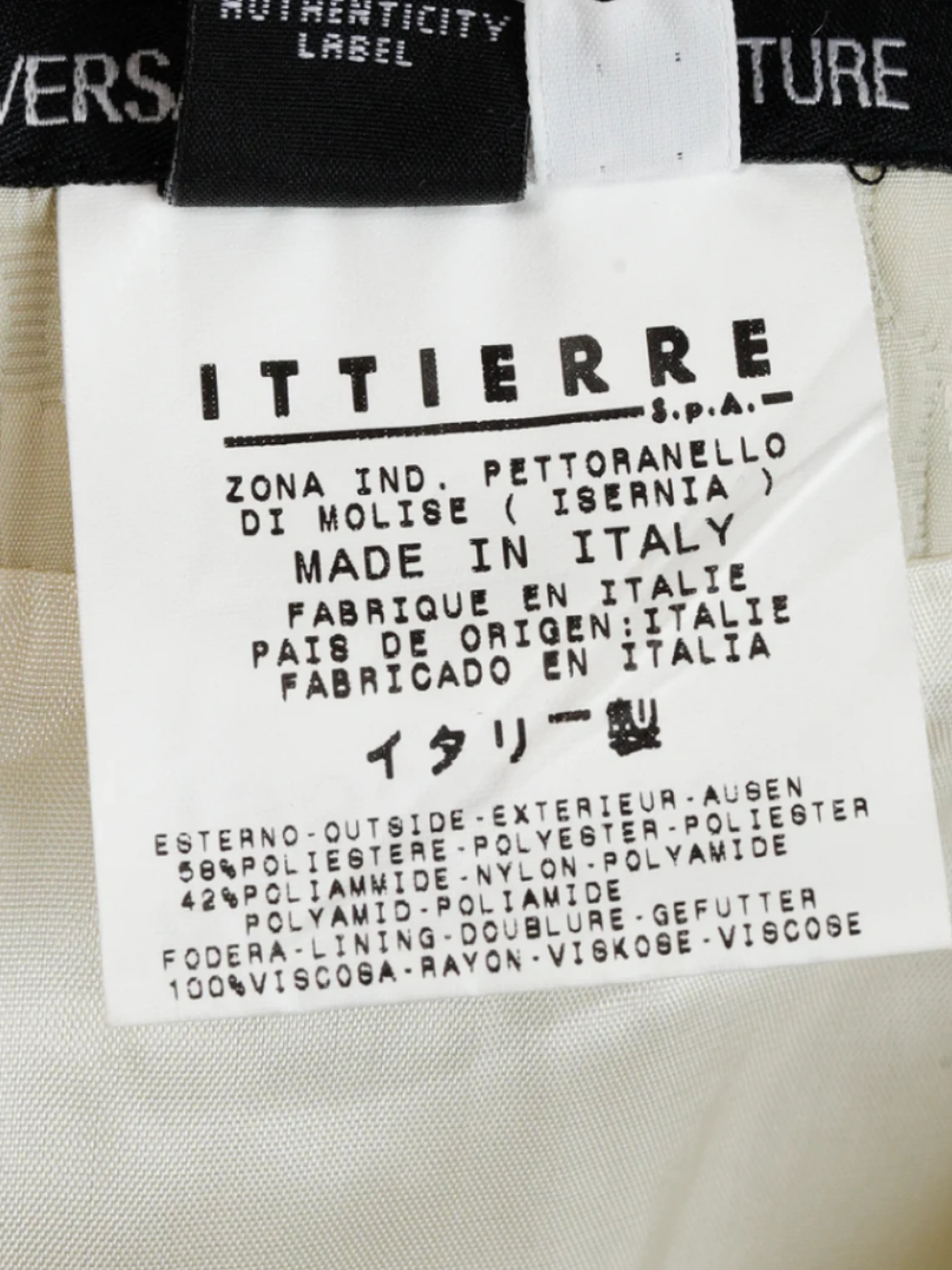 Versace Jeans 2000s White Couture Quilted Wrap Skirt - Image 6