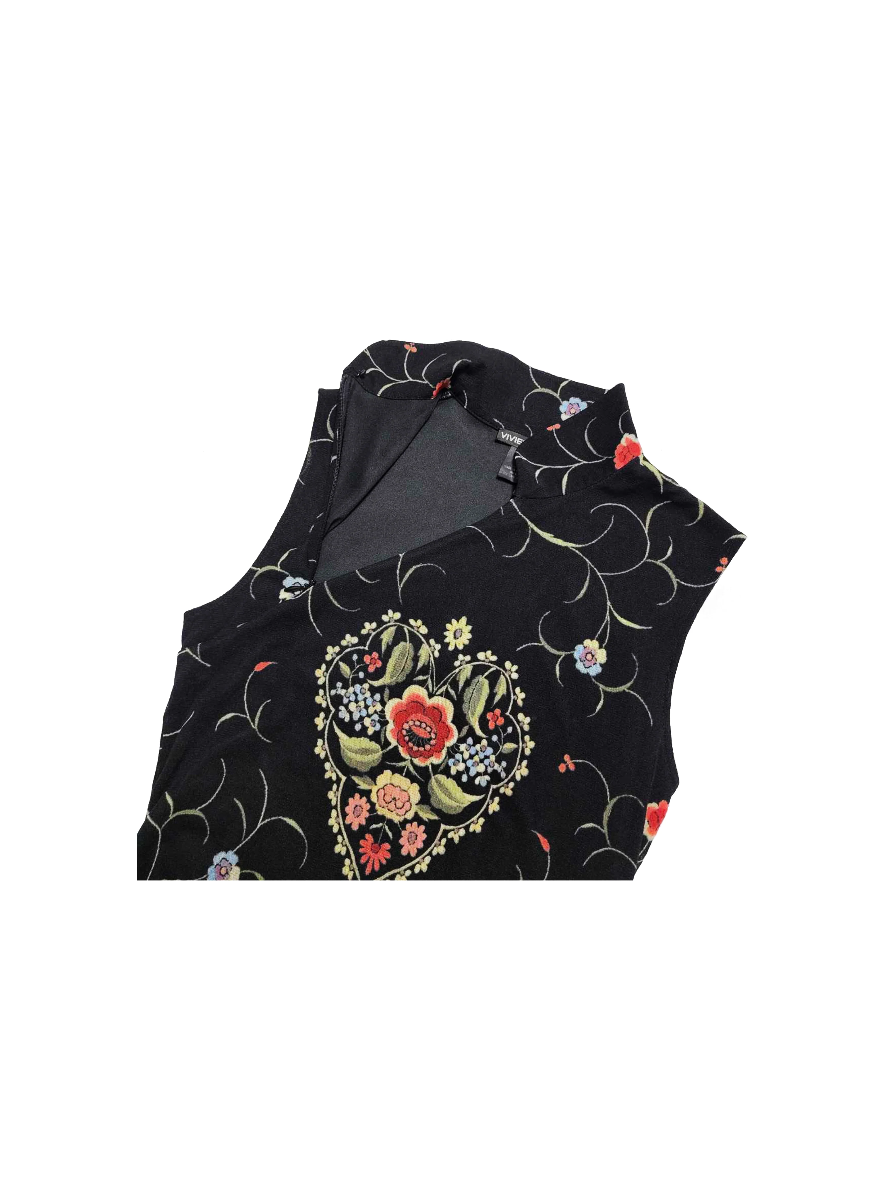 Vivienne Tam Chinese Heart 1990s Mock Dress - Image 3