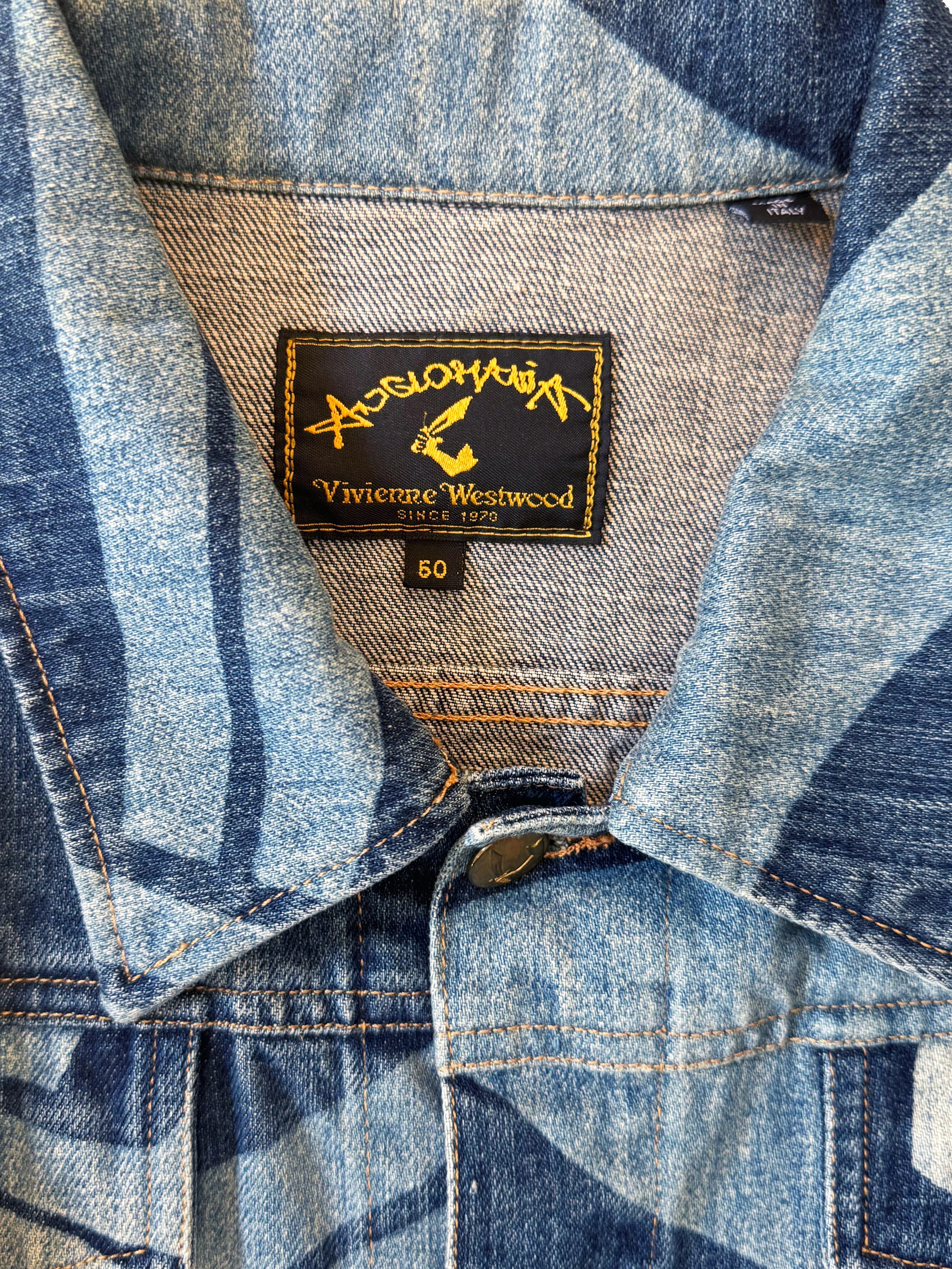 Vivienne Westwood 1990s Anglomania Denim Jacket - Image 3