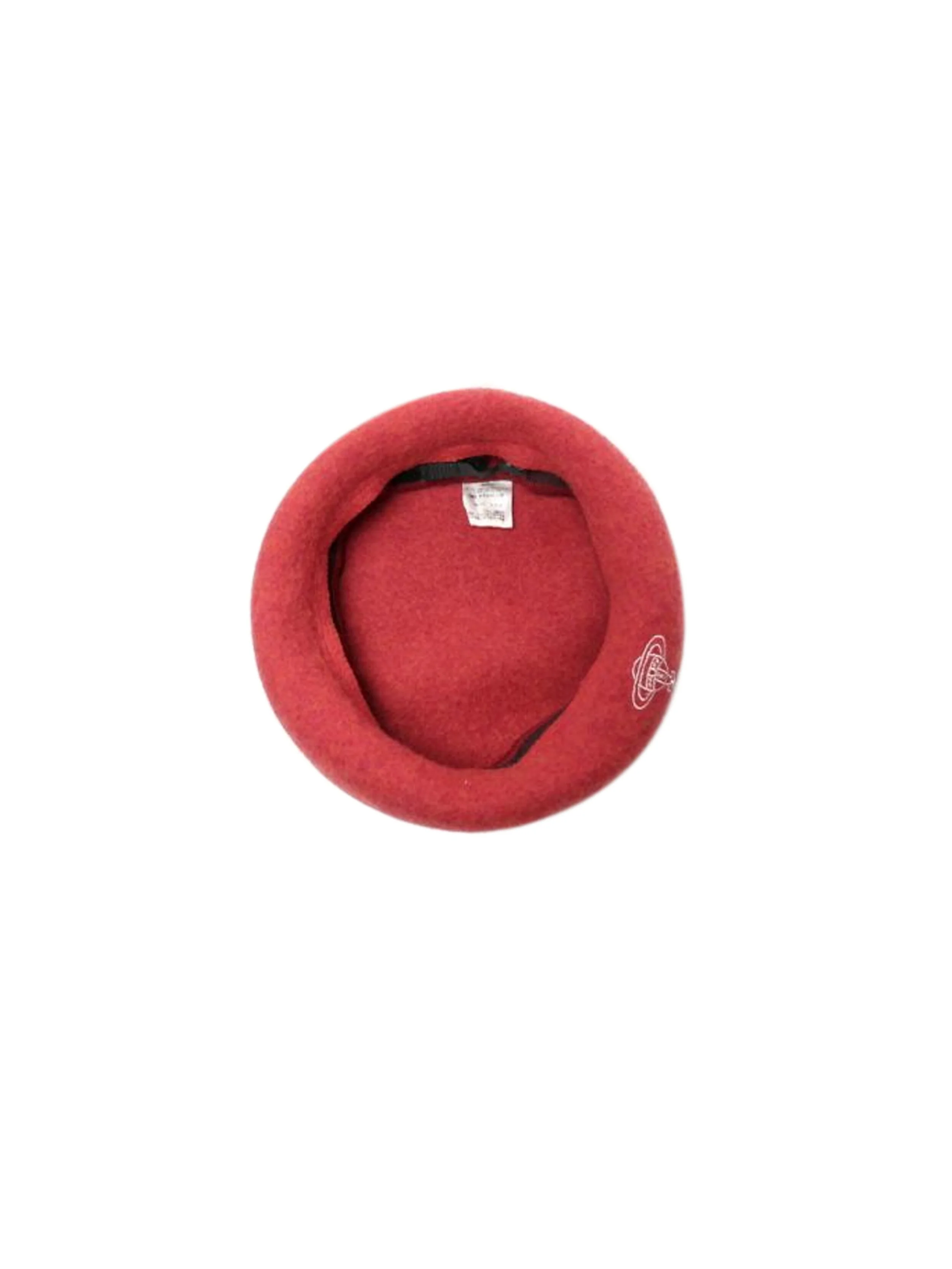 Vivienne Westwood 2000s Wool Red Beret - Image 4