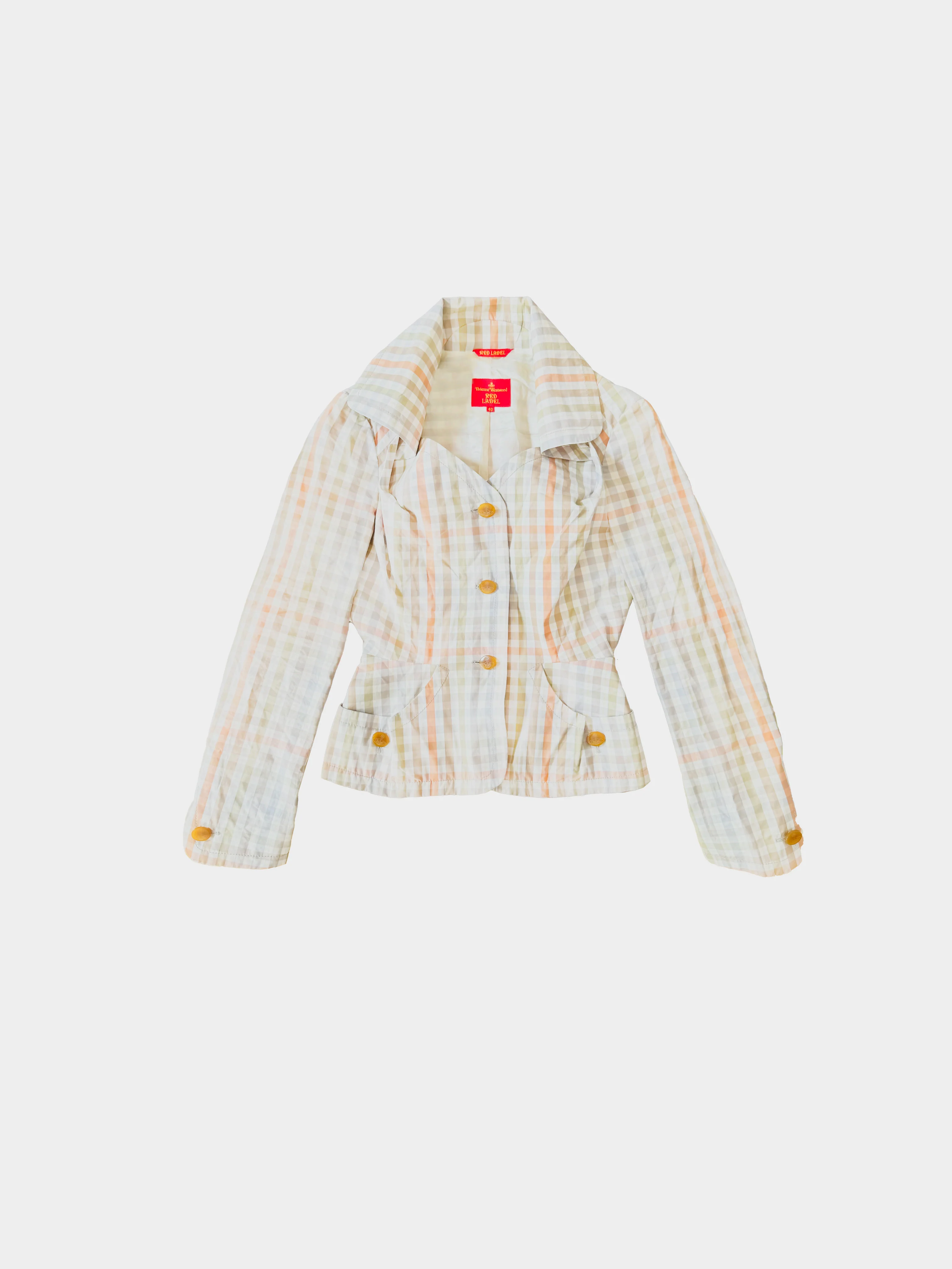 Vivienne Westwood Red Label 2000s Check Jacket And Skirt Set - Image 2