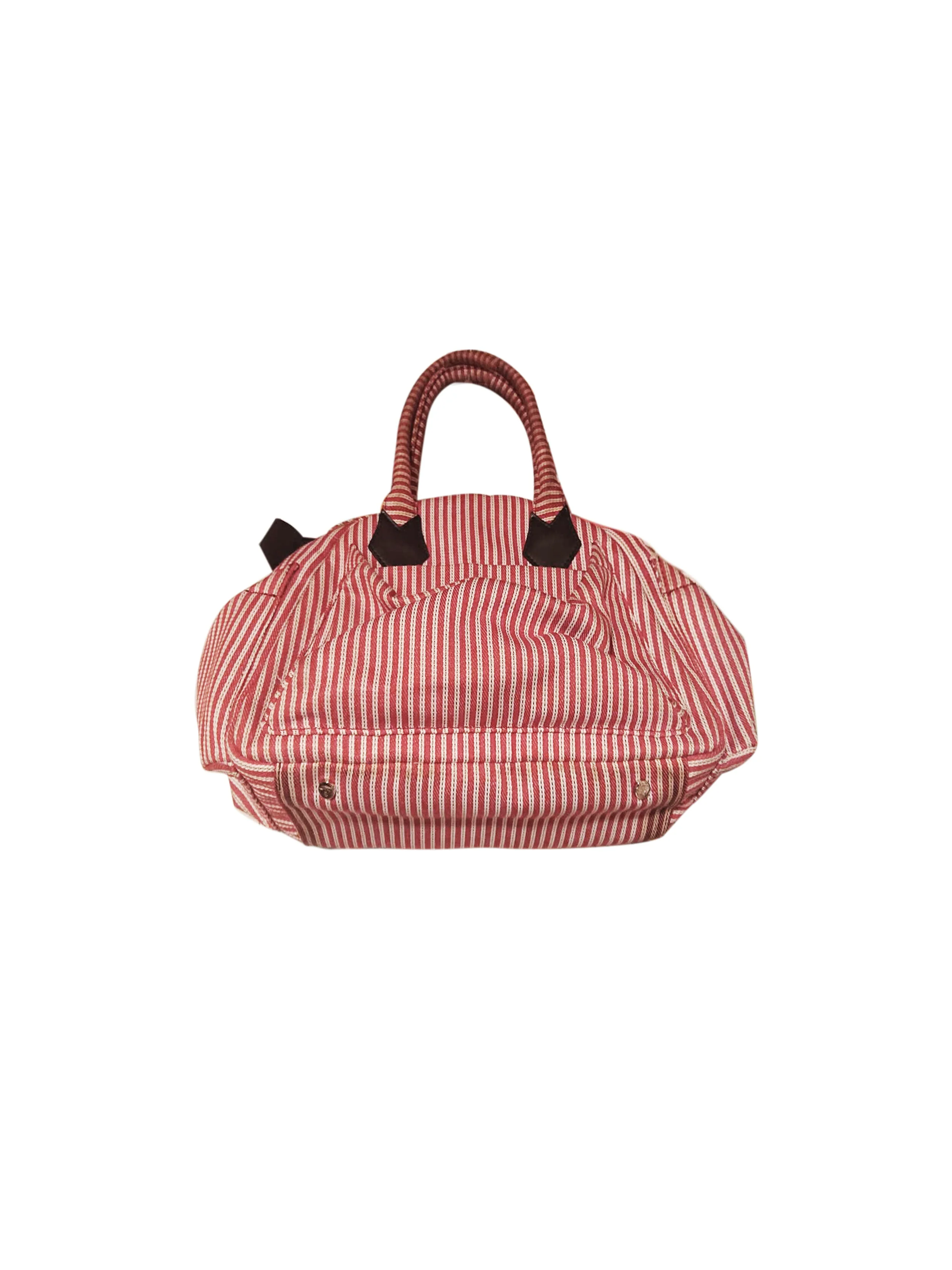 Vivienne Westwood 2000s Cotton Red Stripe Bag - Image 2