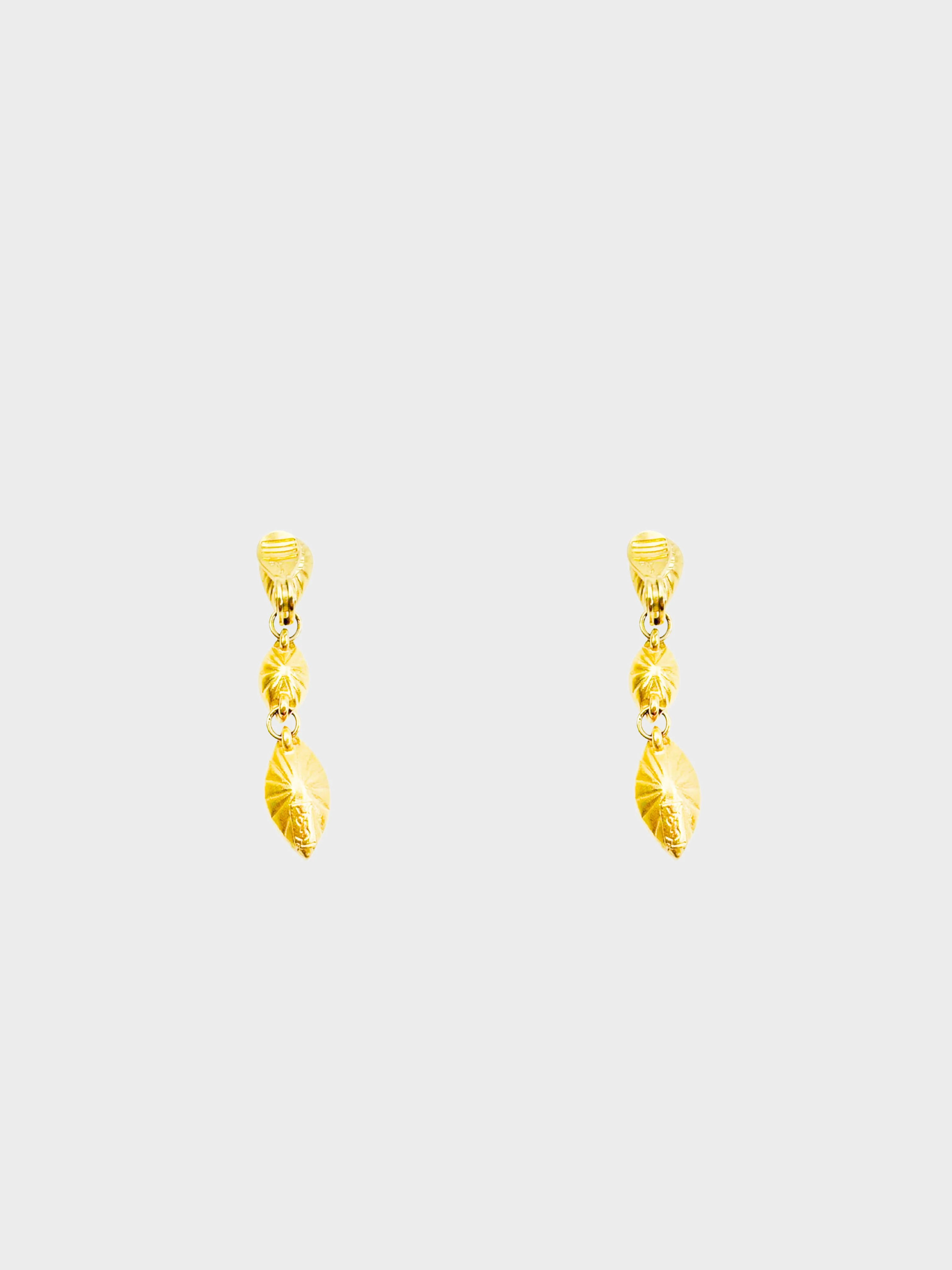 Yves Saint Laurent 1990s Stone Drop Earrings - Image 3