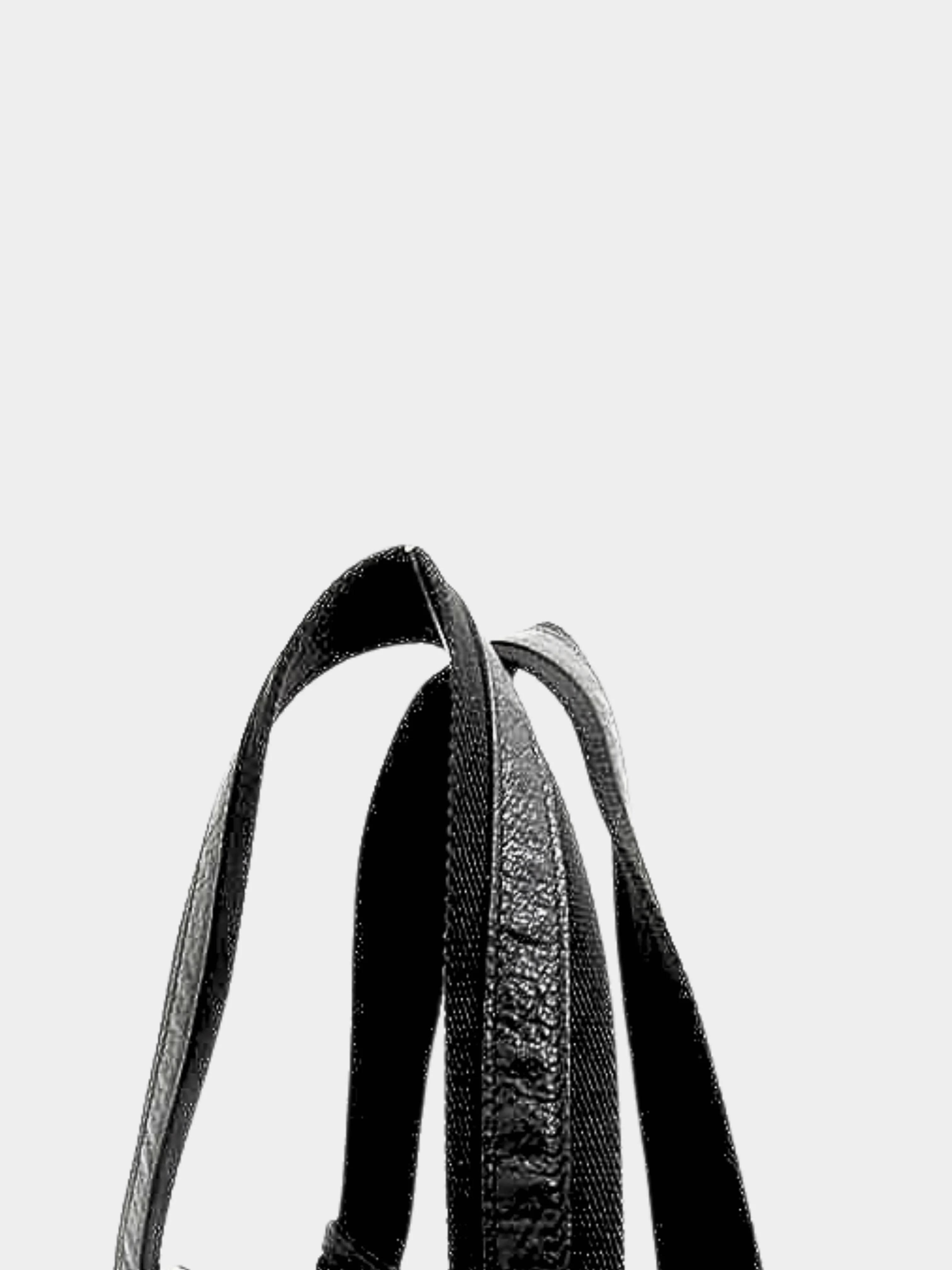 Yves Saint Laurent 2000s Black Leather Handbag Mini Boston Bag - Image 4