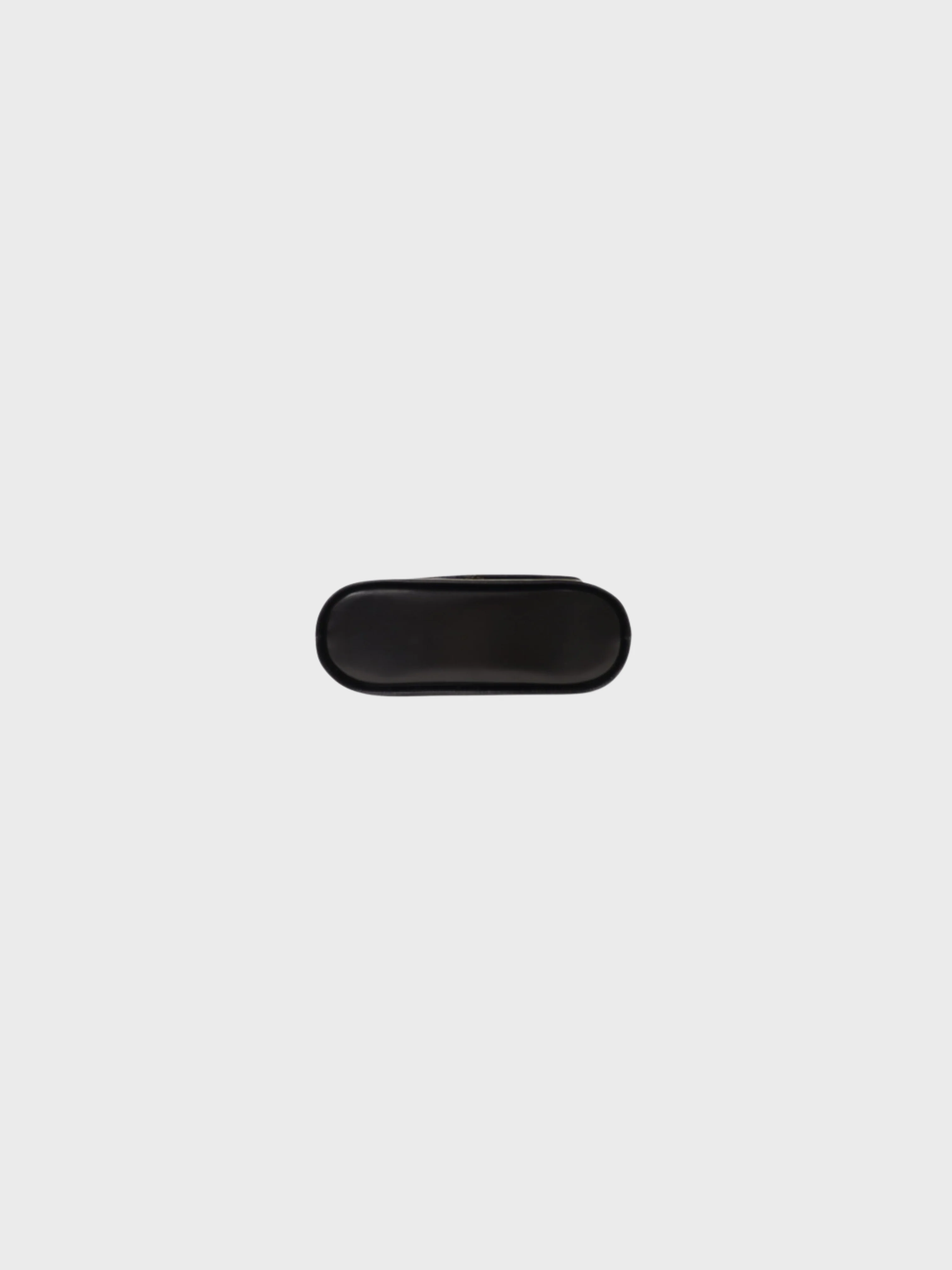 Yves Saint Laurent 1990s Black Leather Logo Hardware Handbag - Image 3