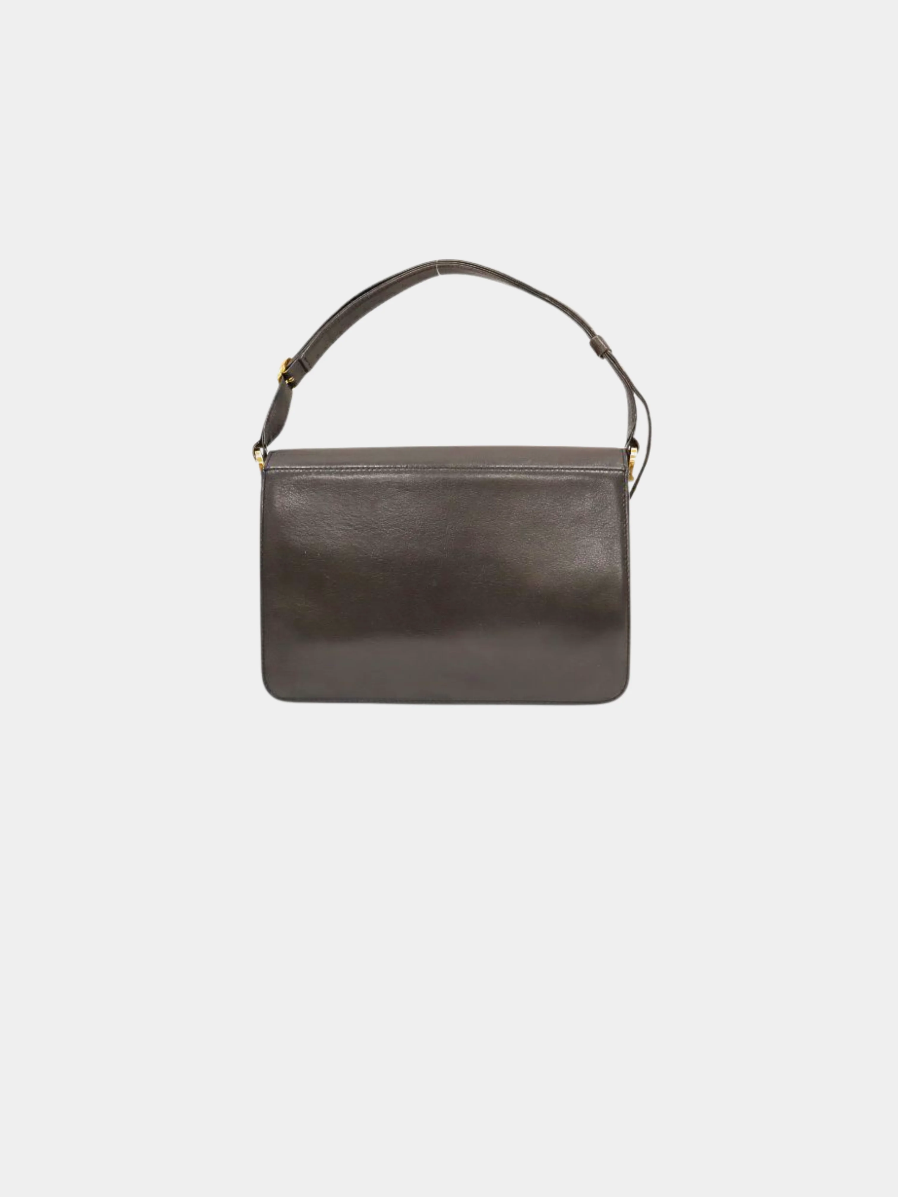 Yves Saint Laurent 2000s Black Matelassé Leather Shoulder Bag - Image 2