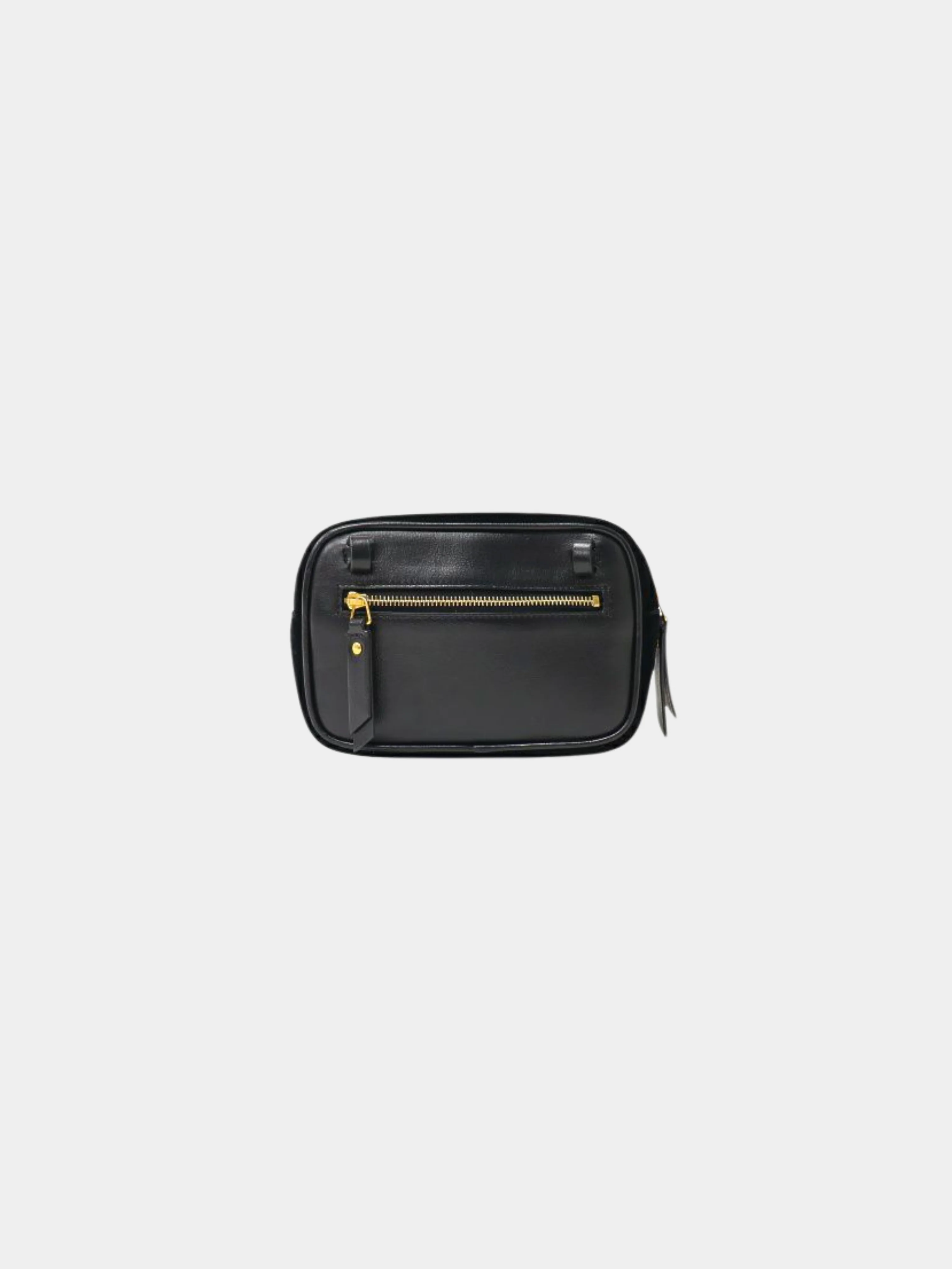 Yves Saint Laurent 2000s Black Velvet Leather V-Stitch Loubert Bag - Image 2