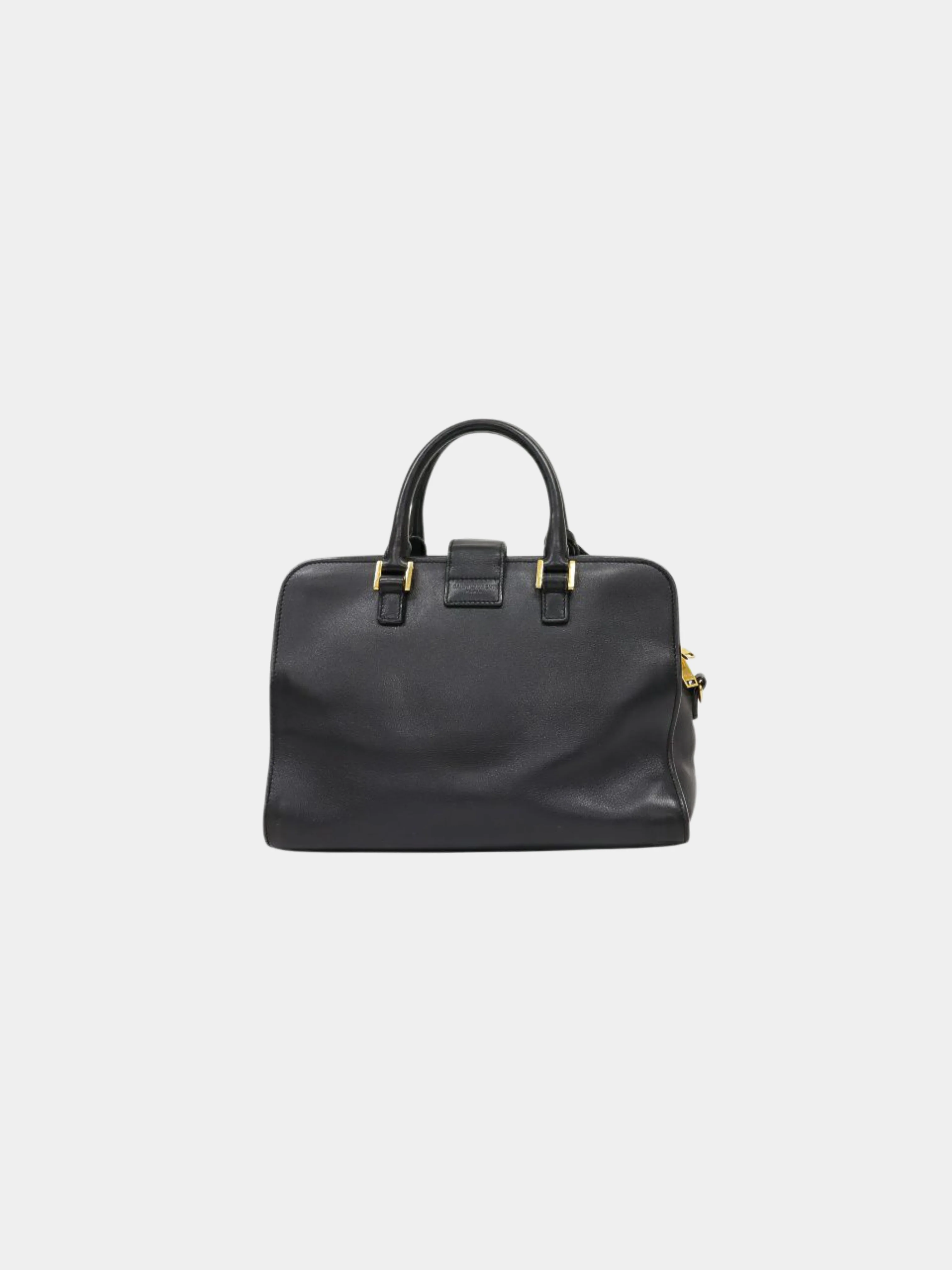 Yves Saint Laurent 2010s Black Baby Cabas Bag - Image 2