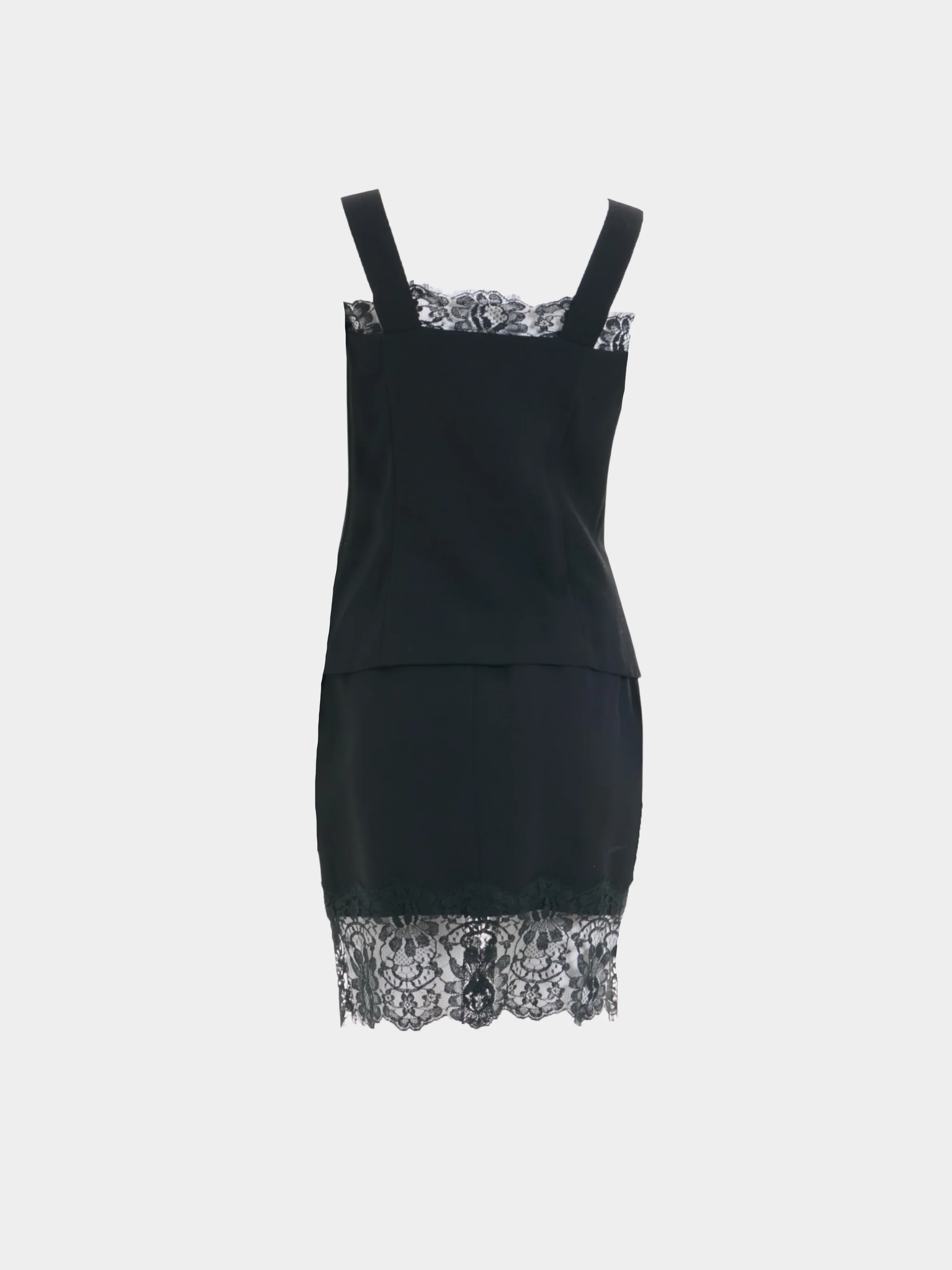 Yves Saint Laurent FW 1994 Black Lace Set - Image 2