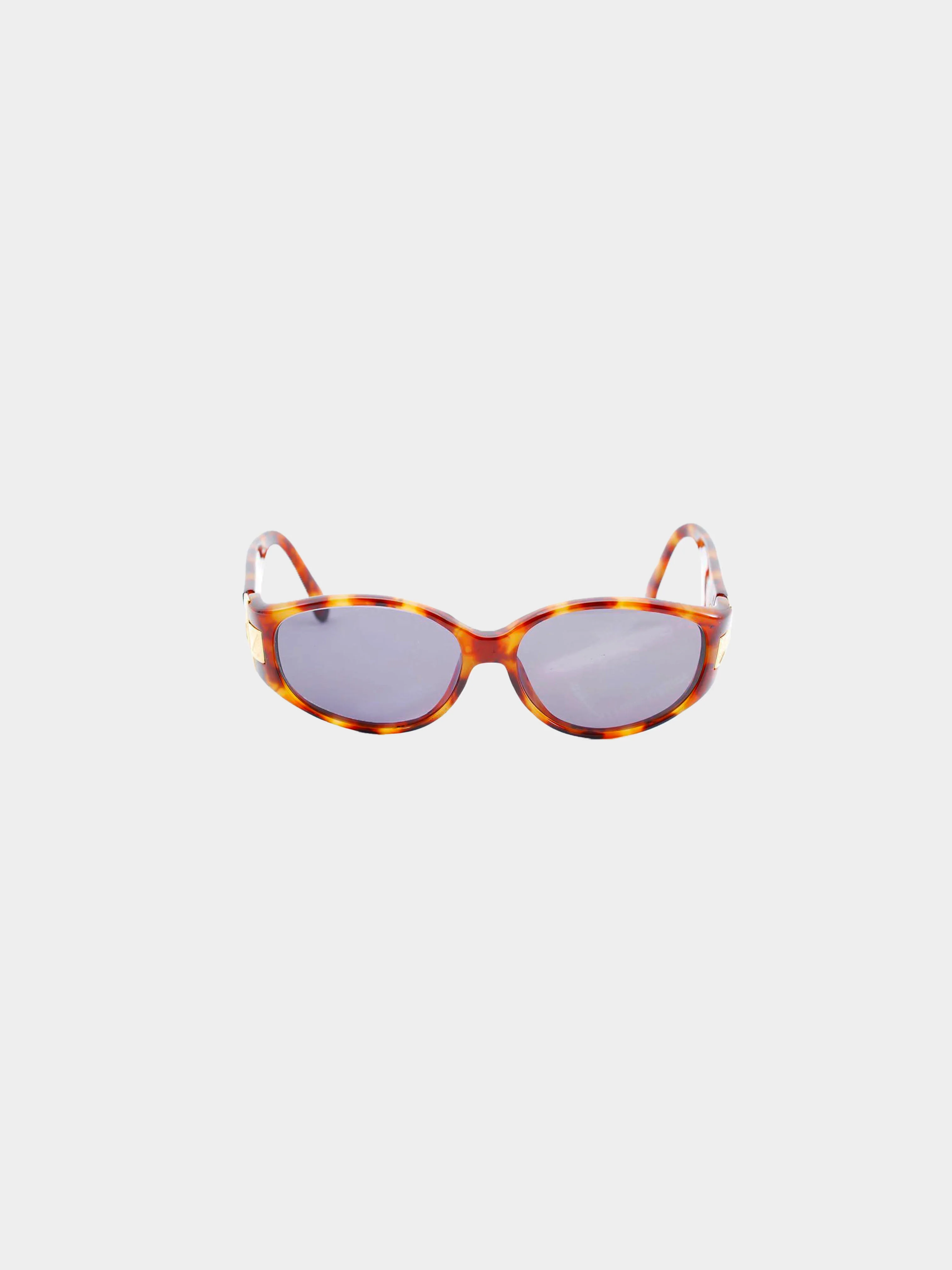 Yves Saint Laurent 1990s Vintage Tortoise Shell Sunglasses - Image 2
